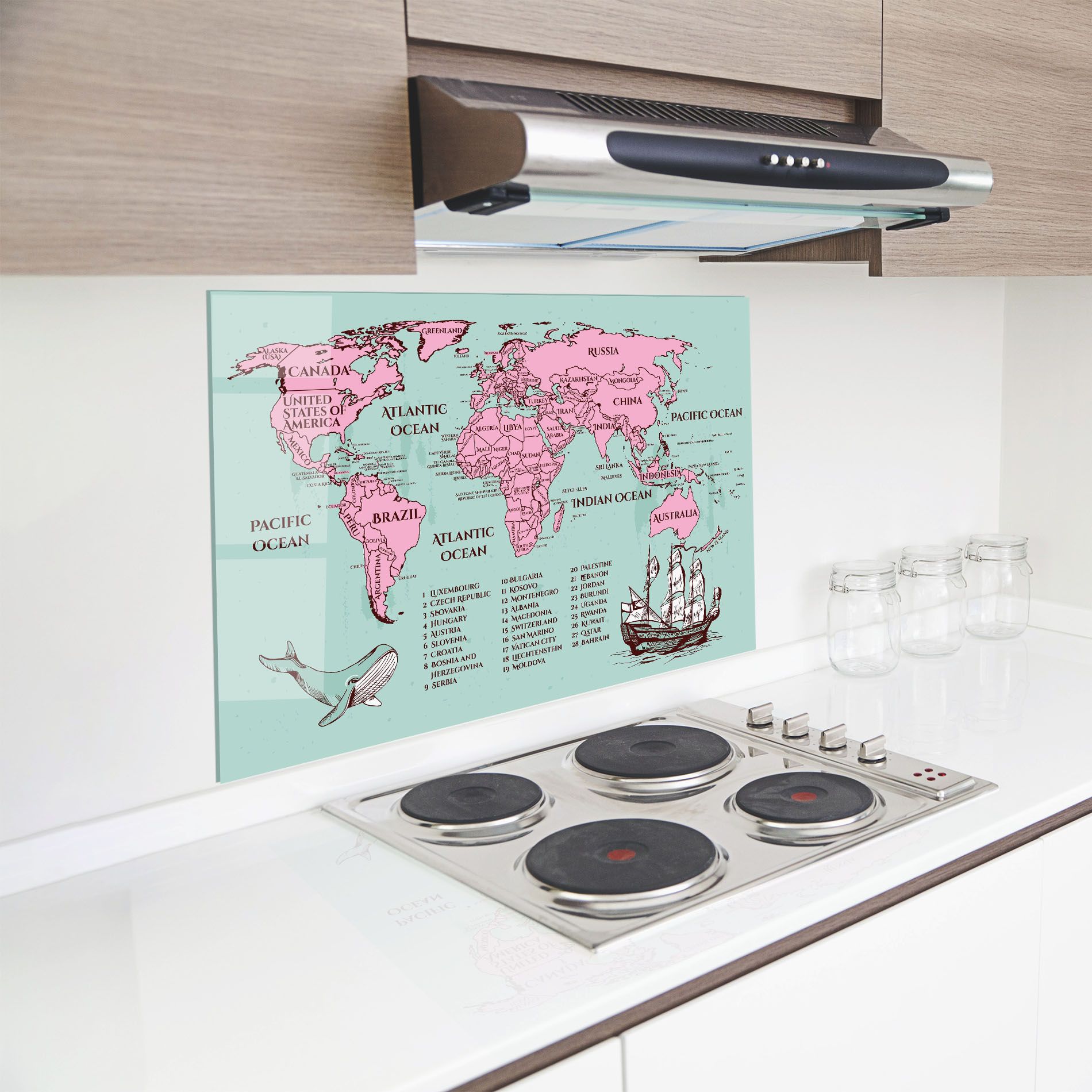 Pink Pirate Map mockup 8