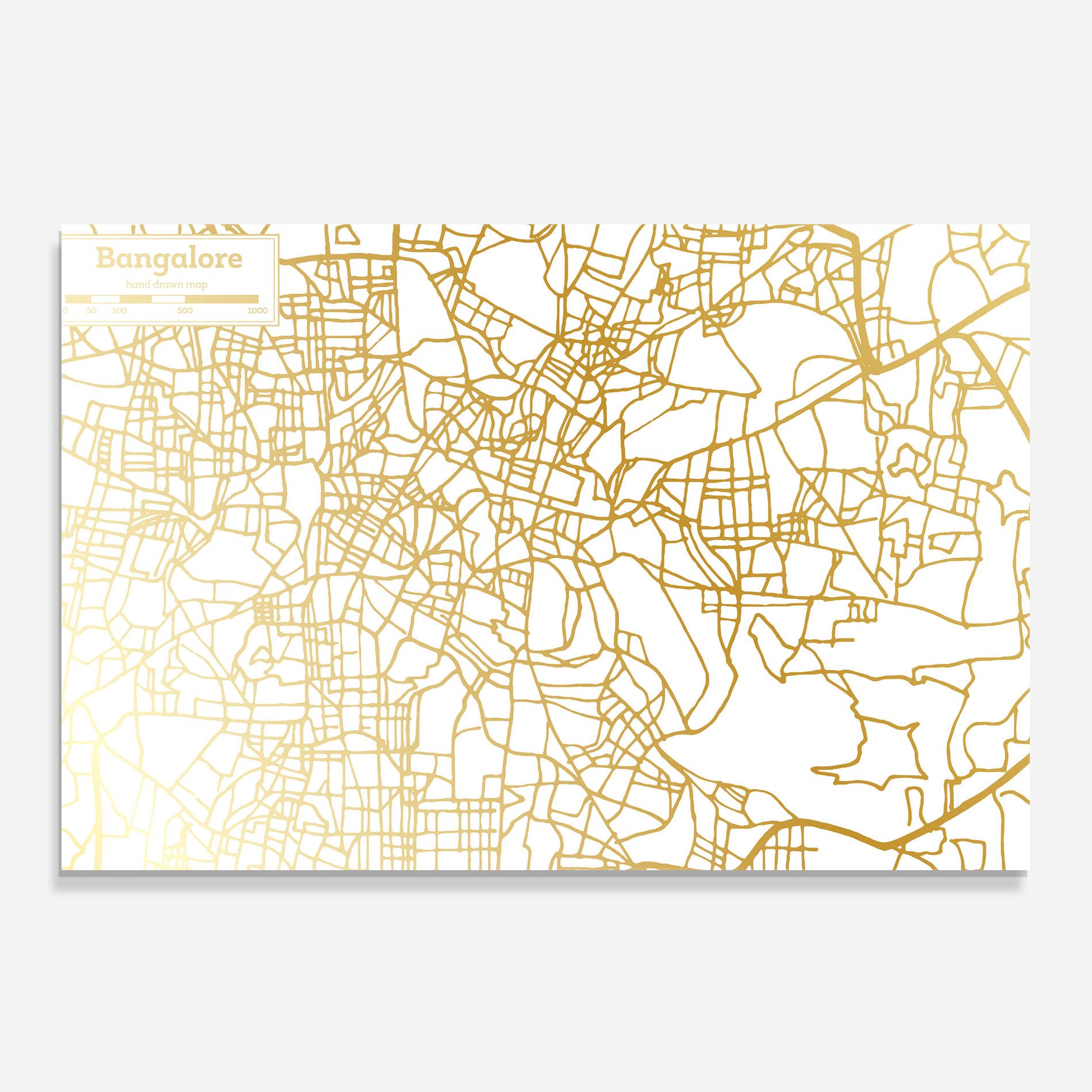 Bangalore Map mockup 0