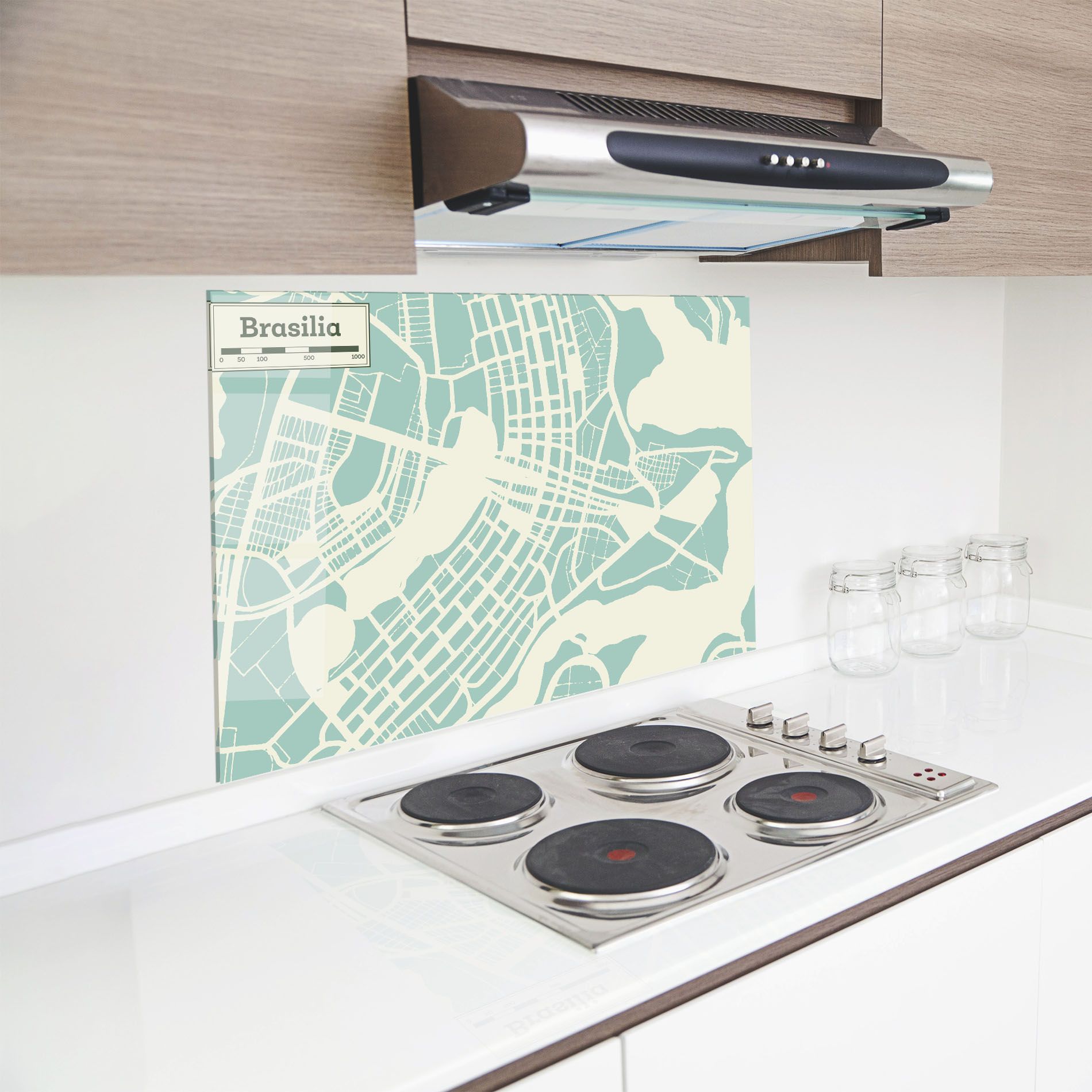 Brasilia Map mockup 8