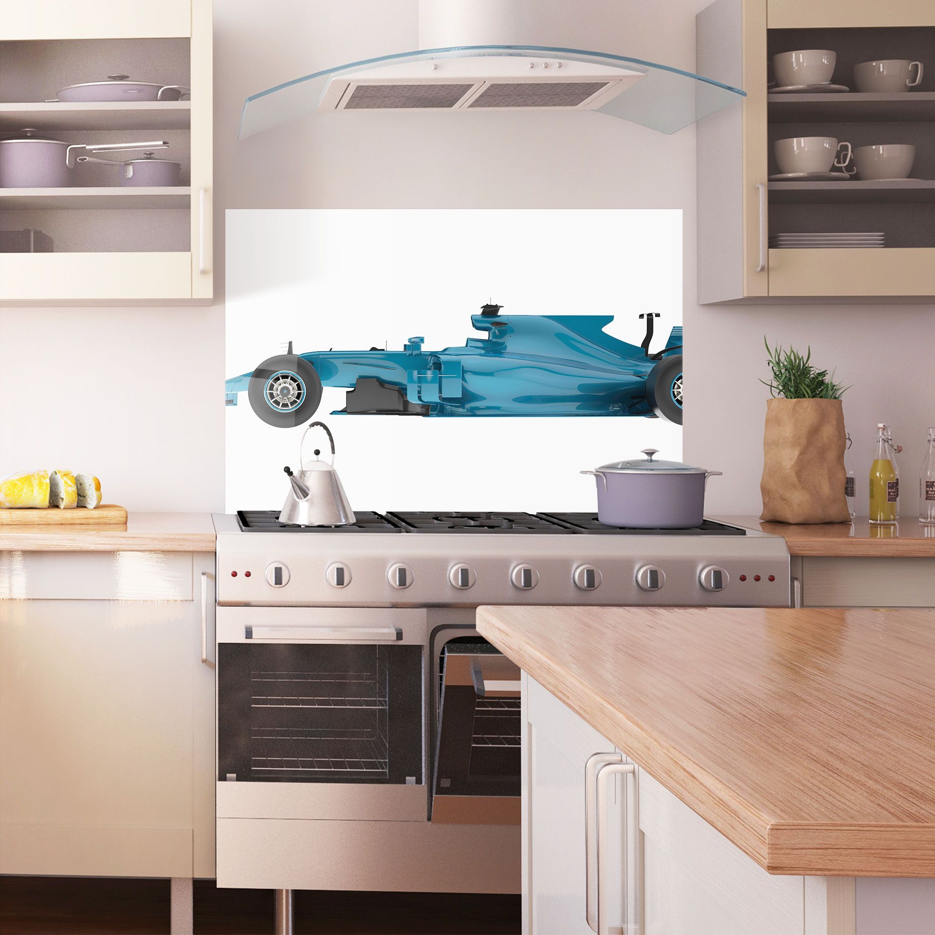 Blue F1 Toy mockup 1