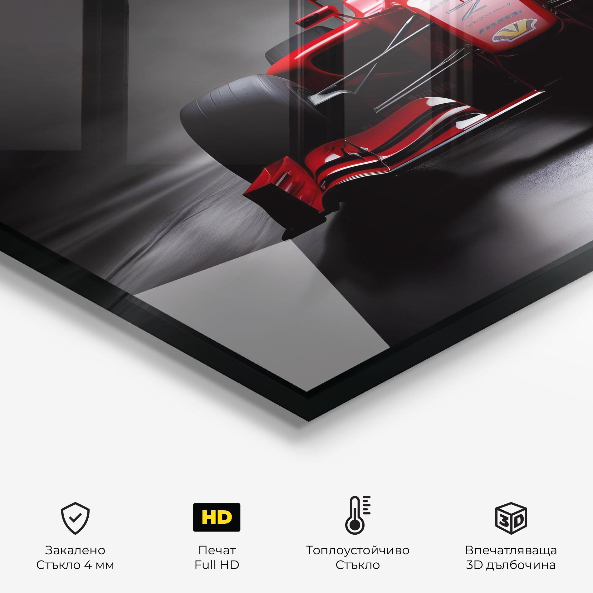 Стъклен панел за кухня Number 10 F1 mockup 2