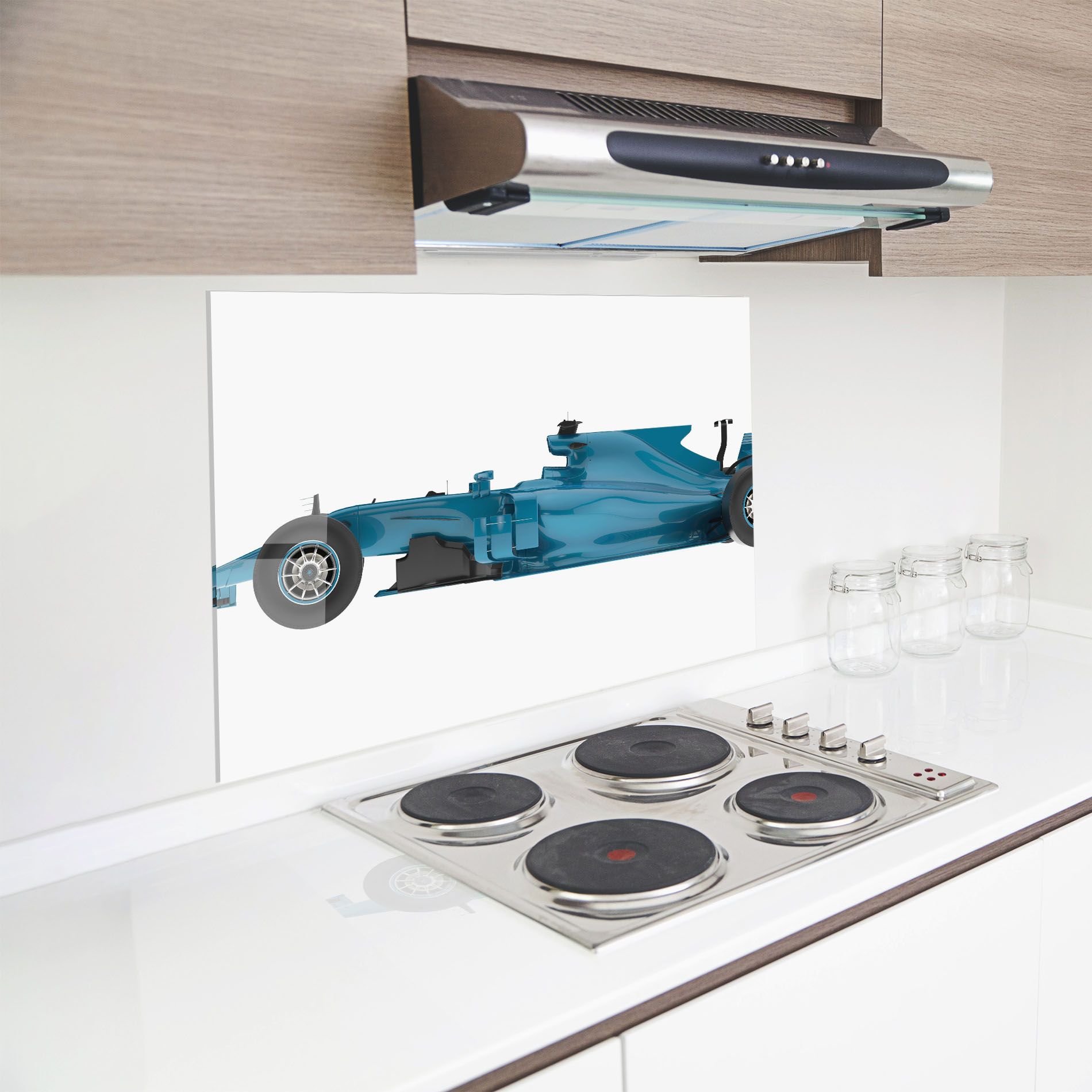Blue F1 Toy mockup 8
