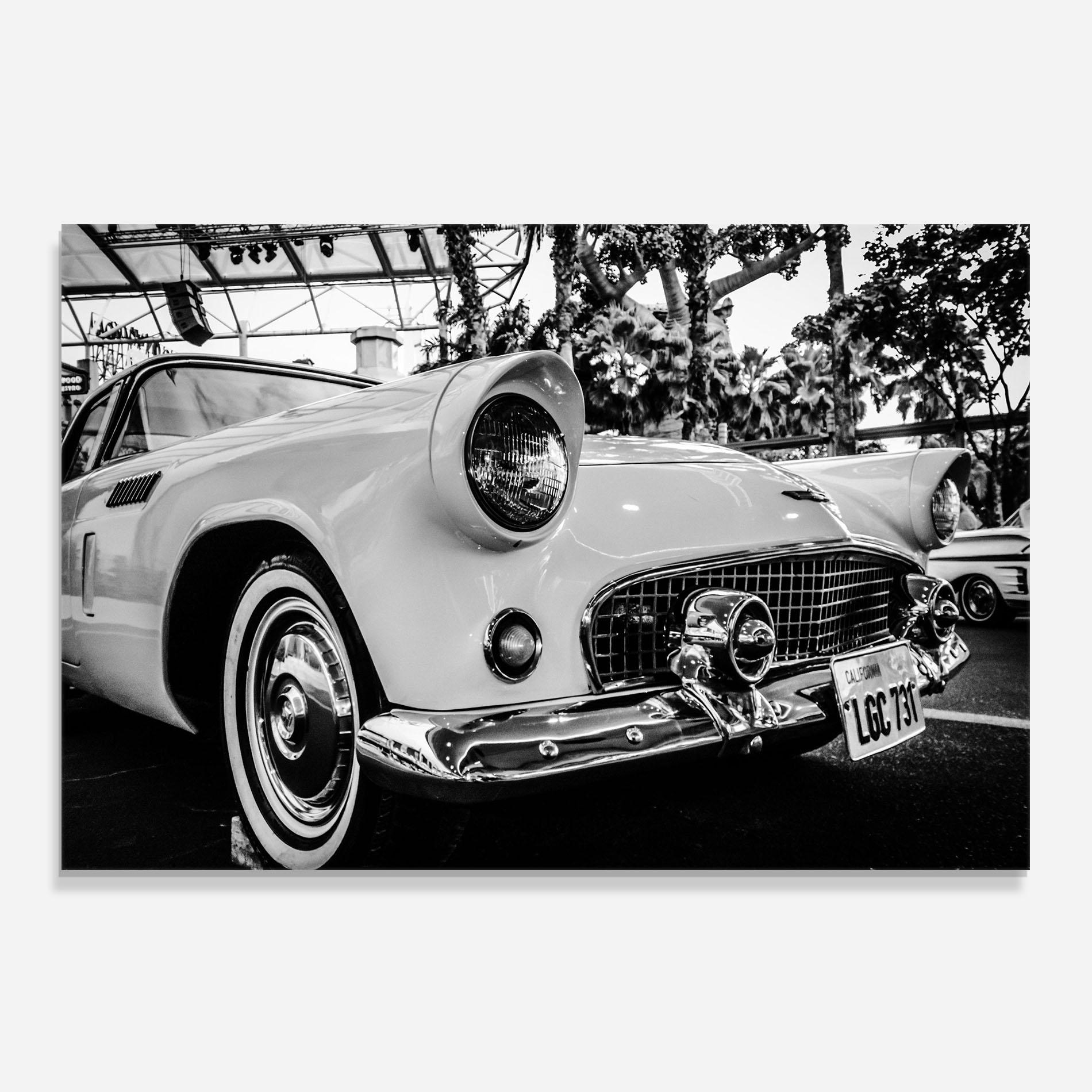 Стъклен панел за кухня Classic Car mockup 0