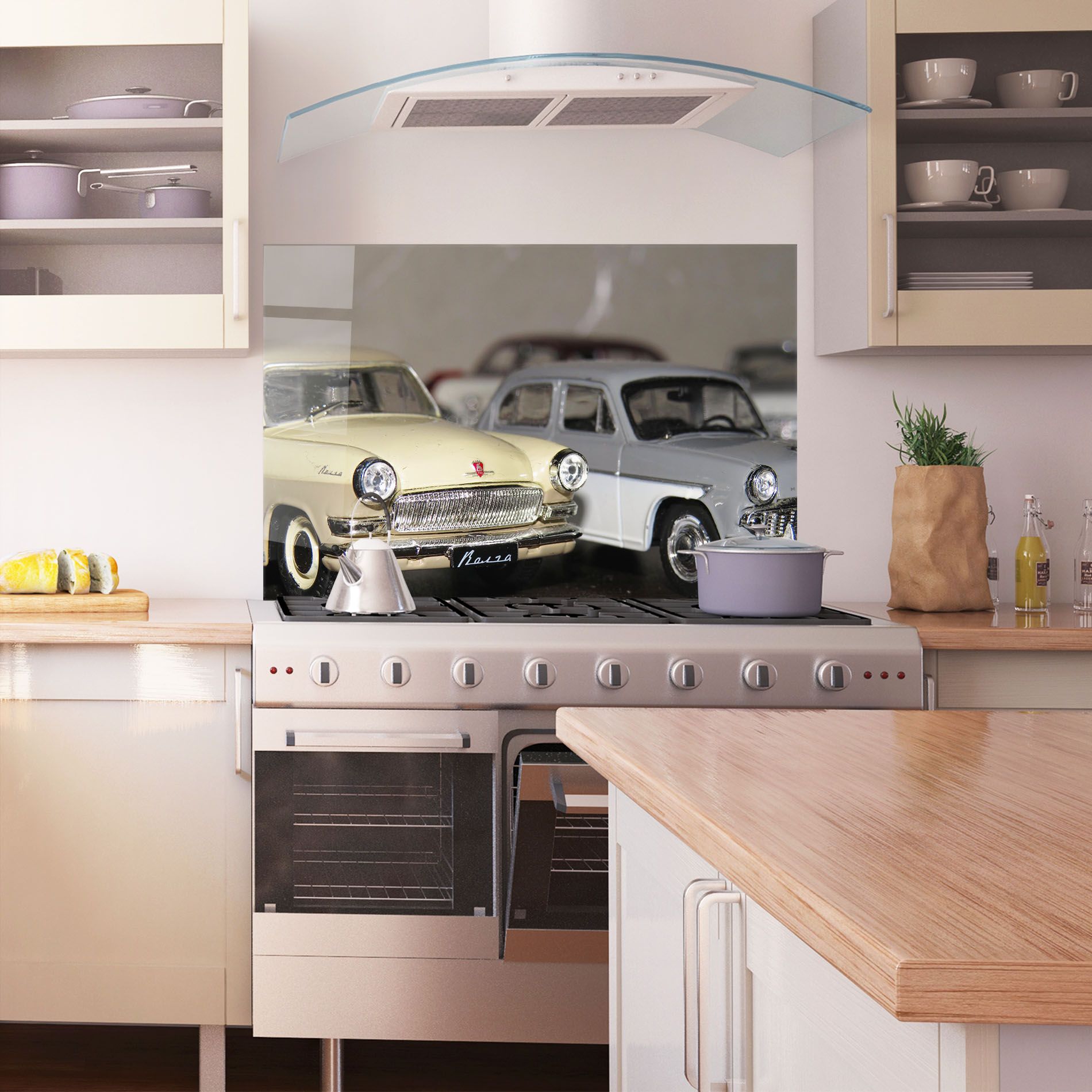 Cream Grey Car mockup 1