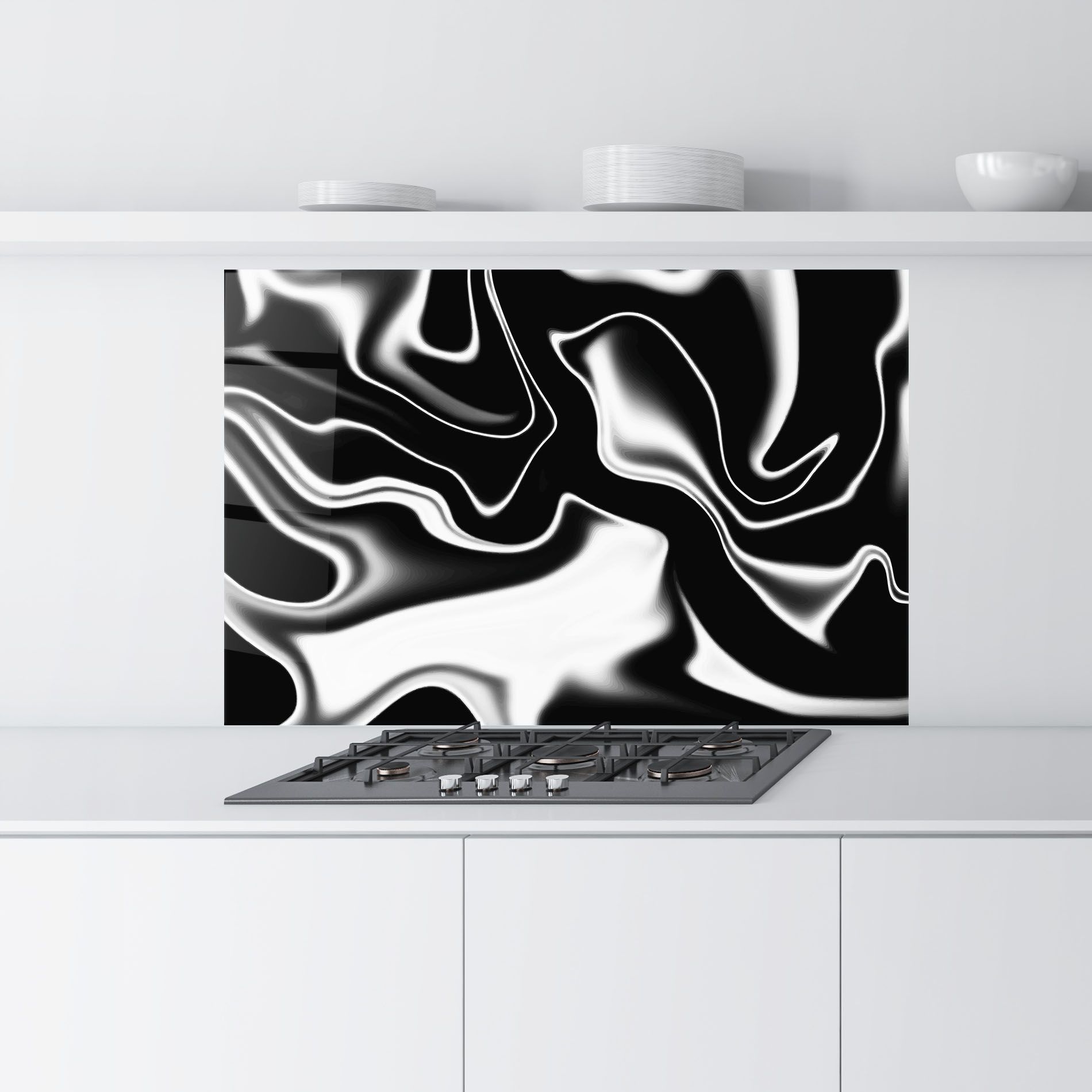 Black Metalic Art mockup 9