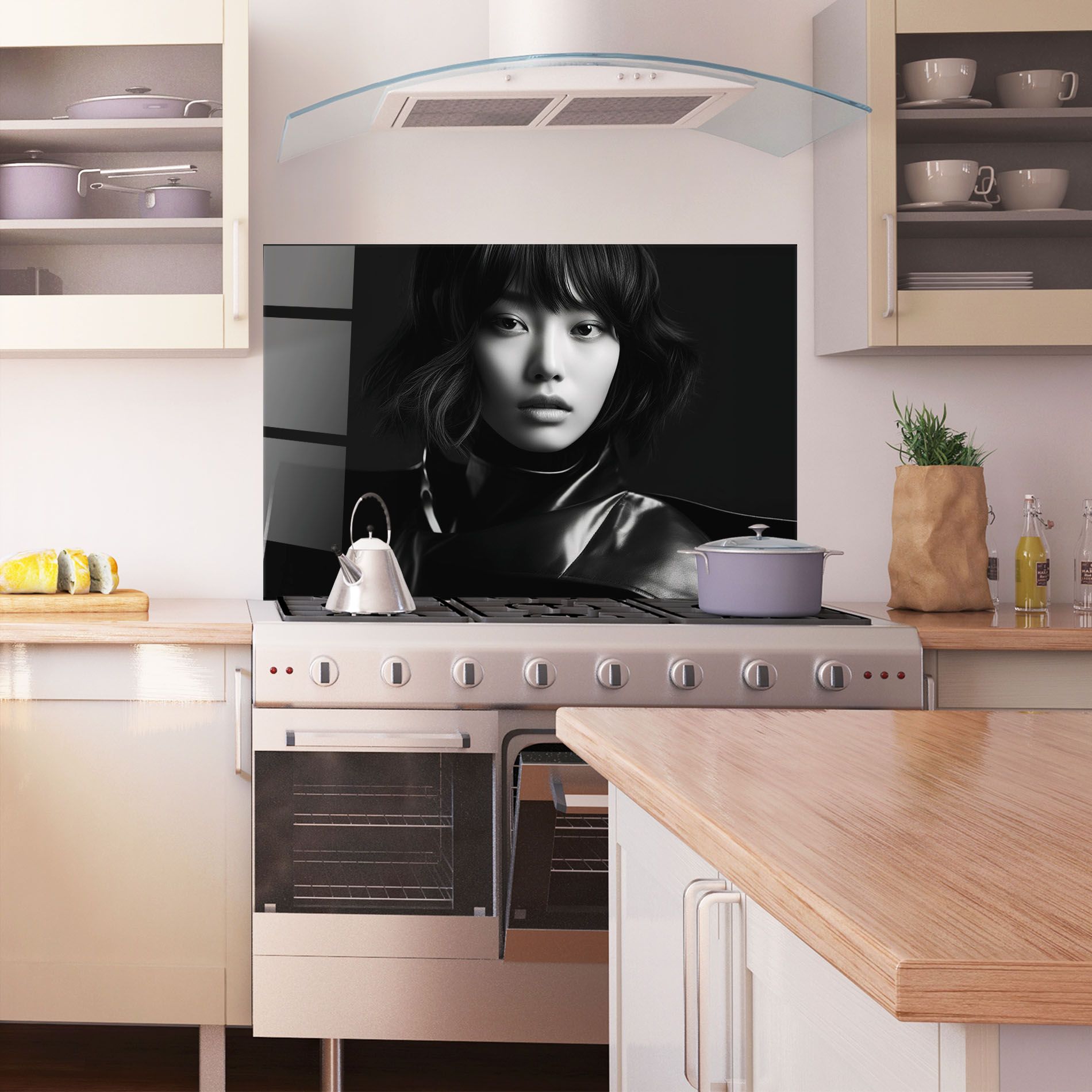 Asian Abstract Woman mockup 1