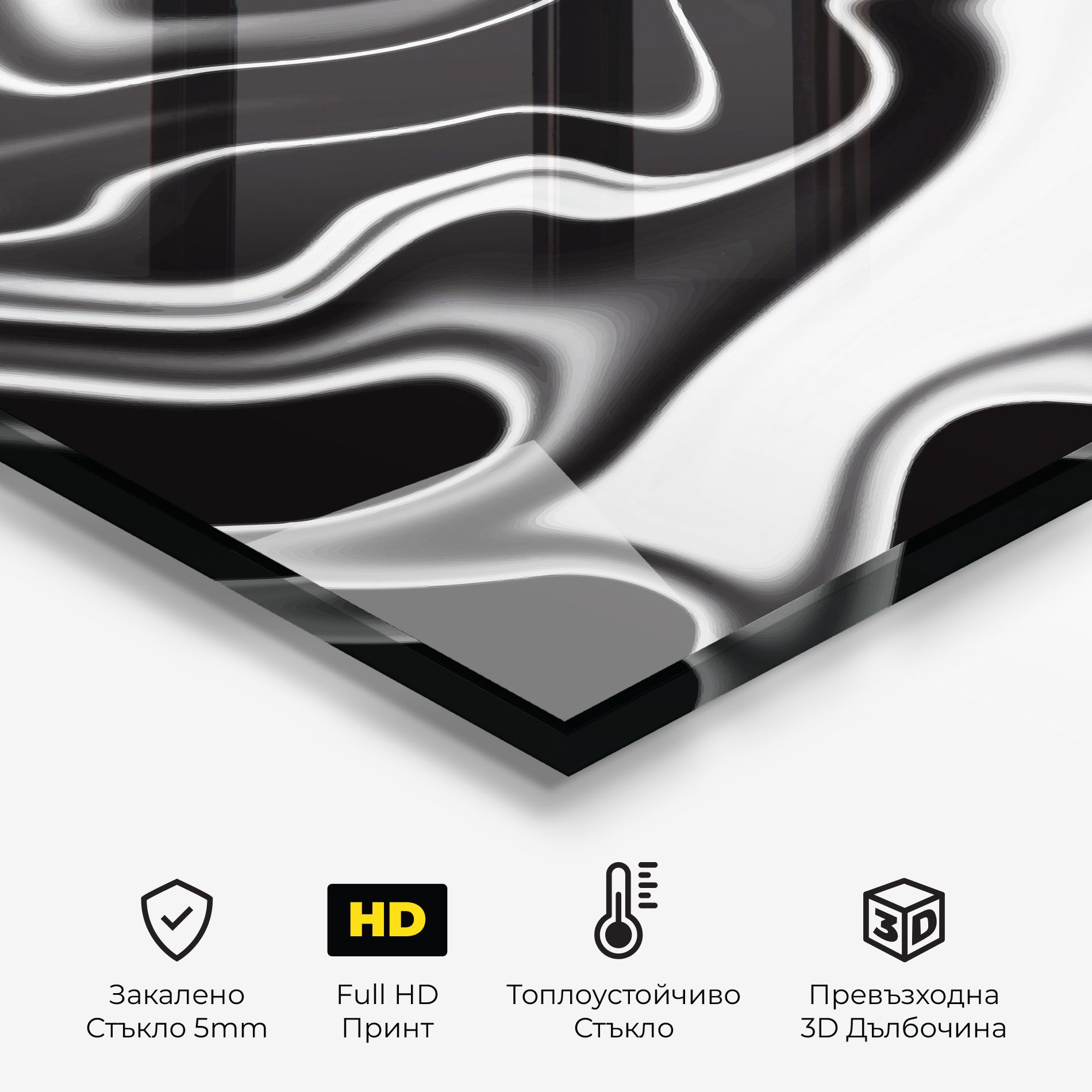 Black Metalic Art mockup 2