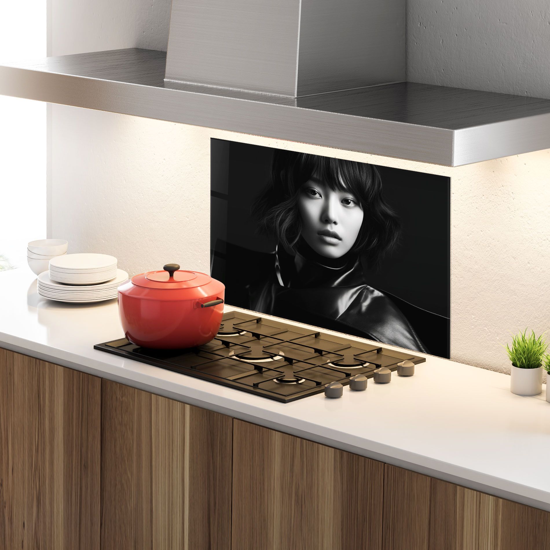 Asian Abstract Woman mockup 4