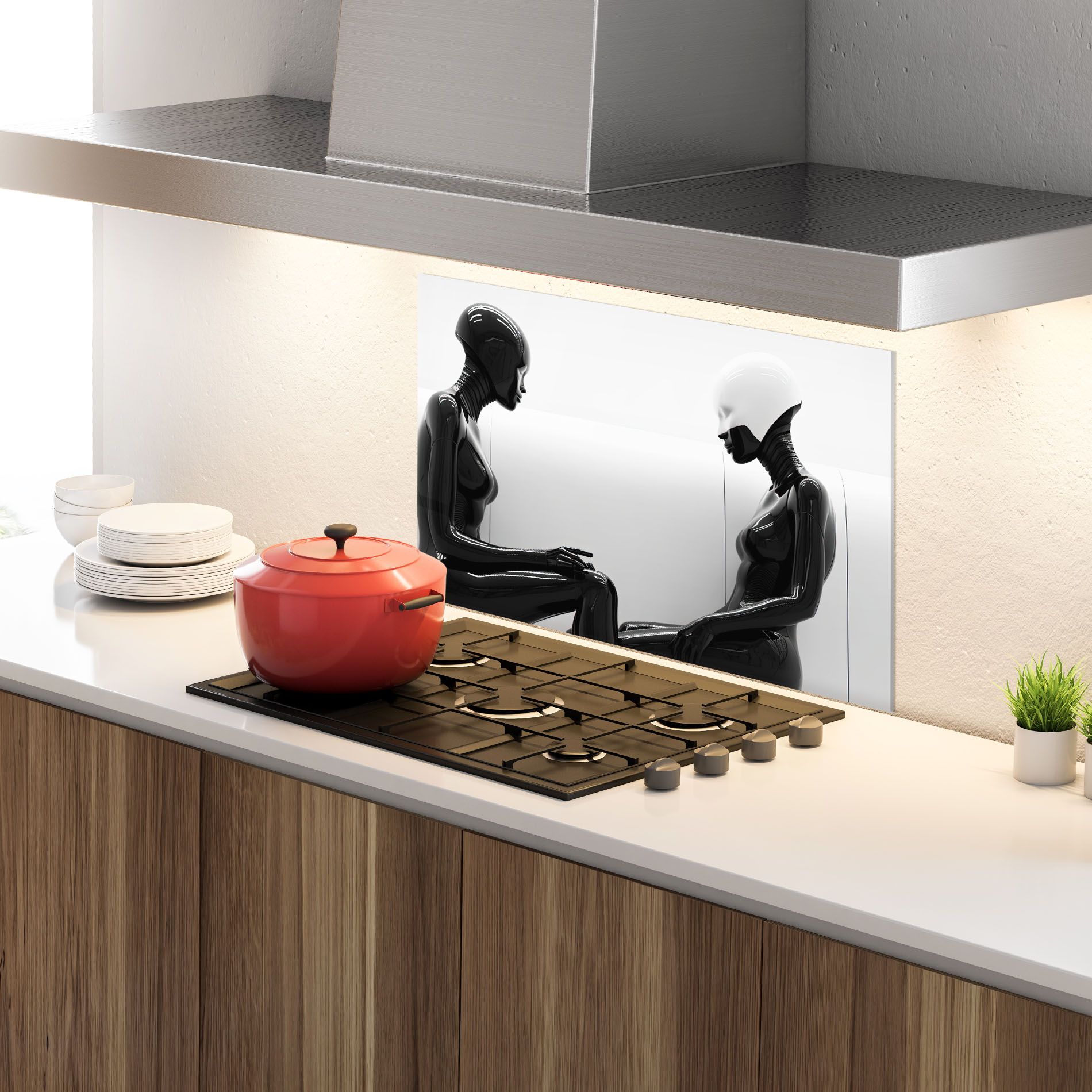 Black Mannequin mockup 4