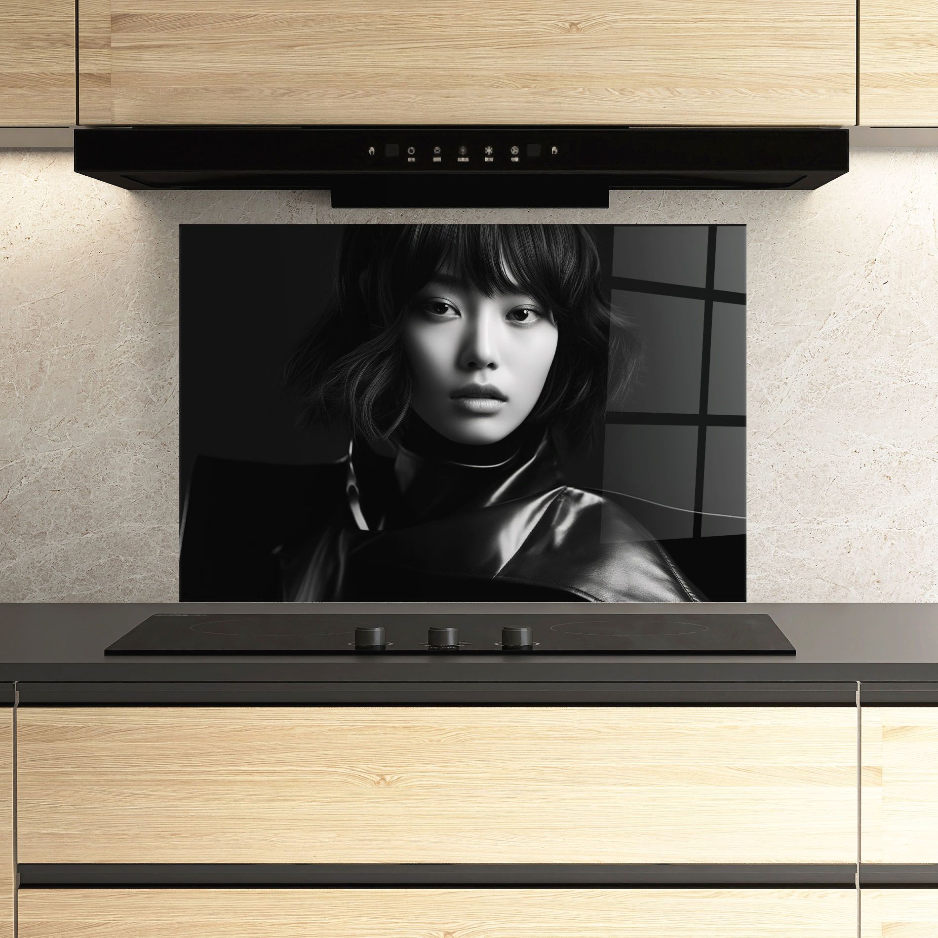 Asian Abstract Woman mockup 3