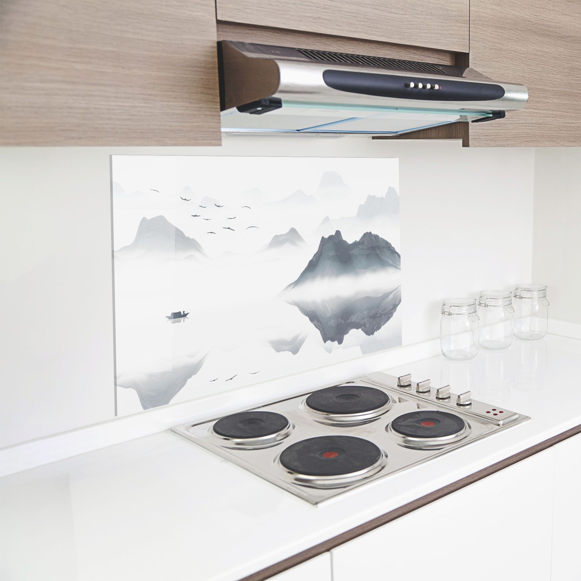 Chinese Style Mountains mockup 8