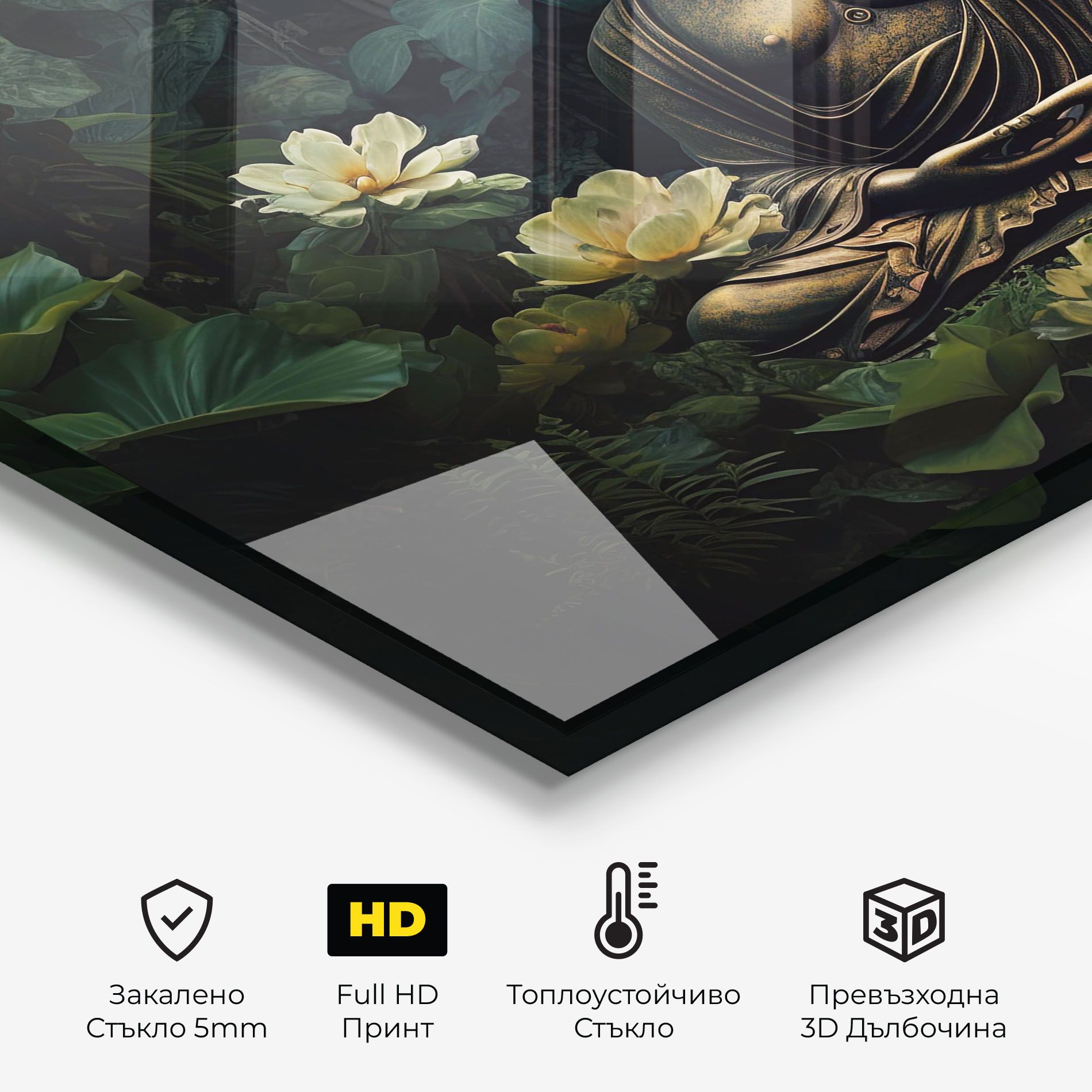 Calm Buddha Art mockup 2