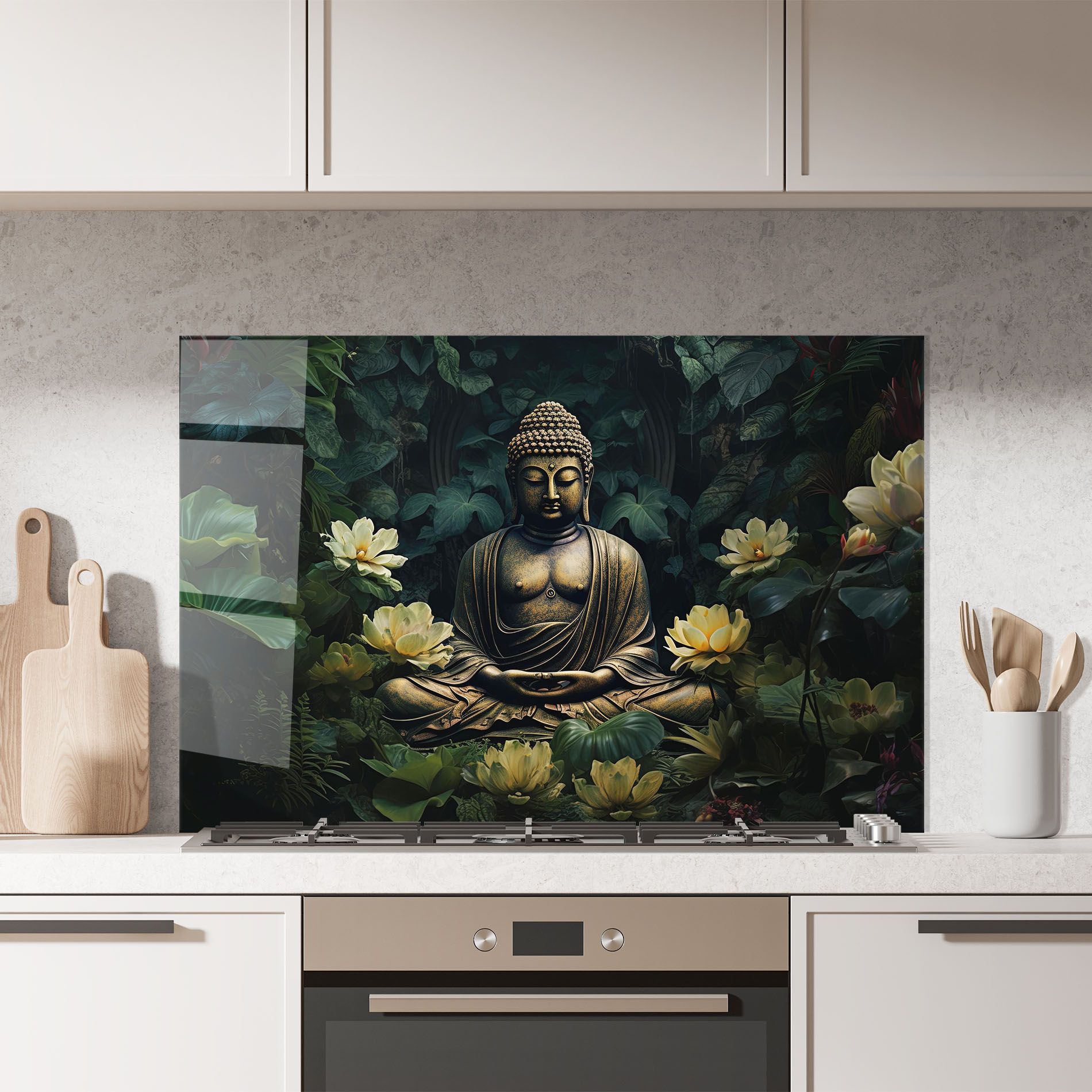 Calm Buddha Art mockup 7