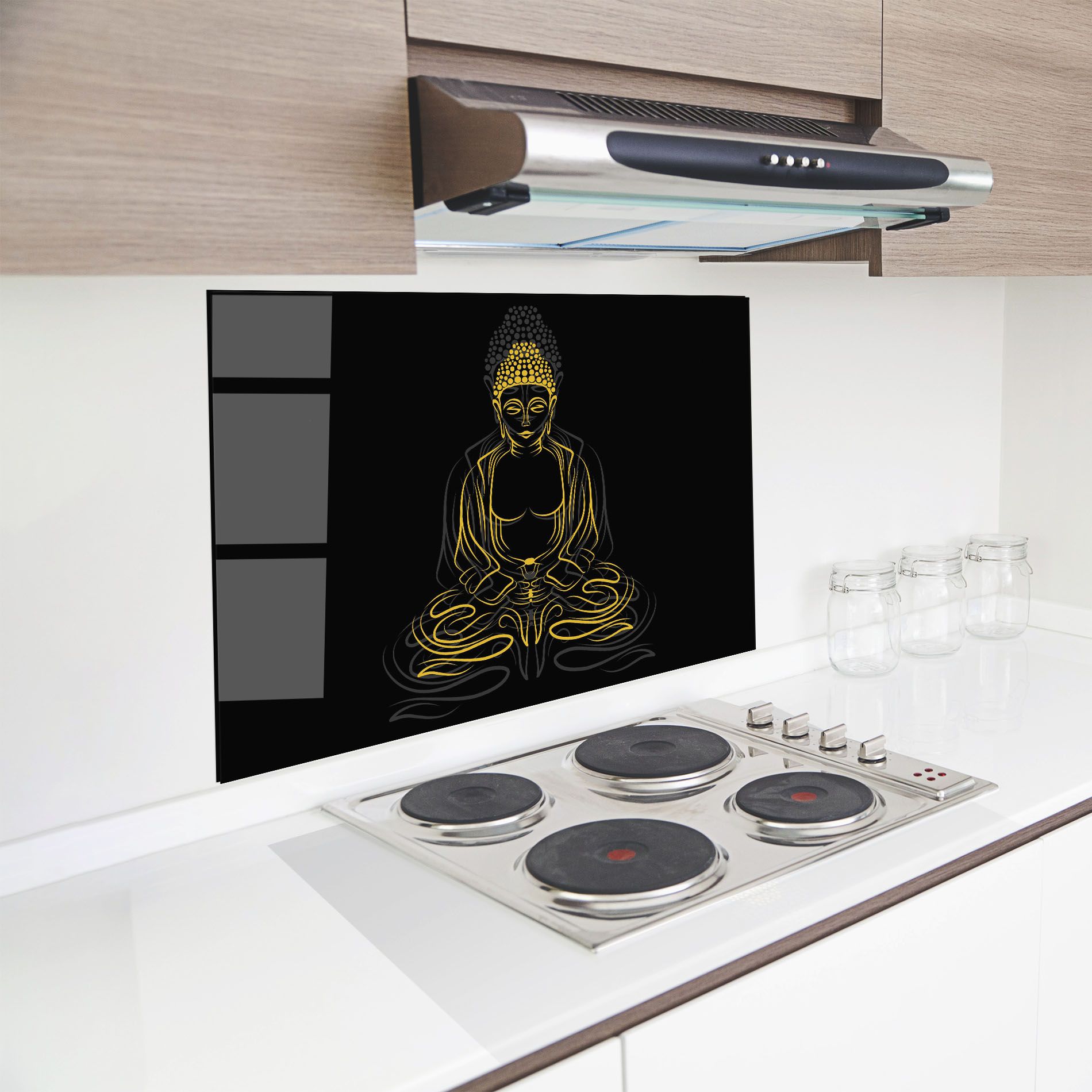 Grey Yellow Buddha mockup 8