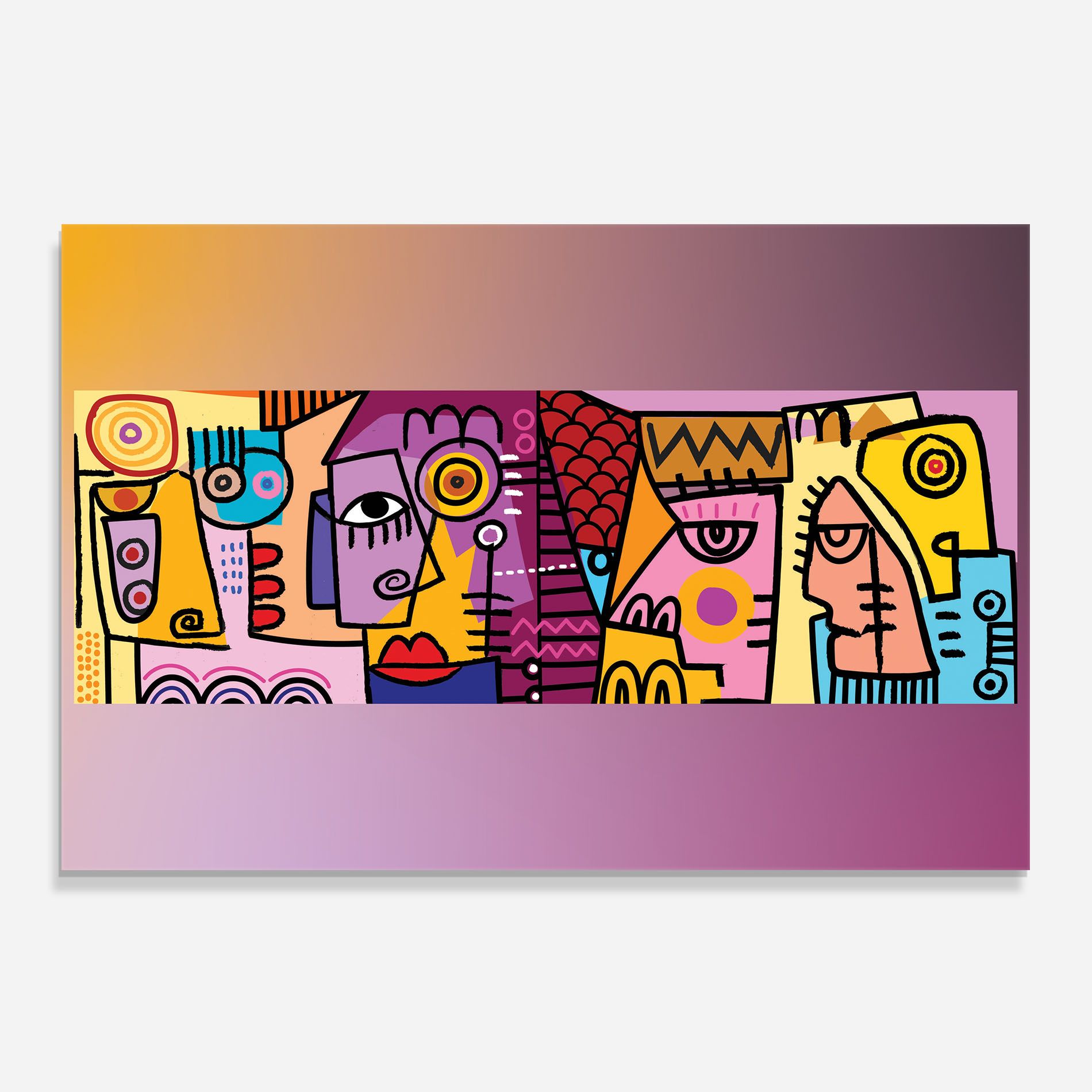 Face Group Purple mockup 0