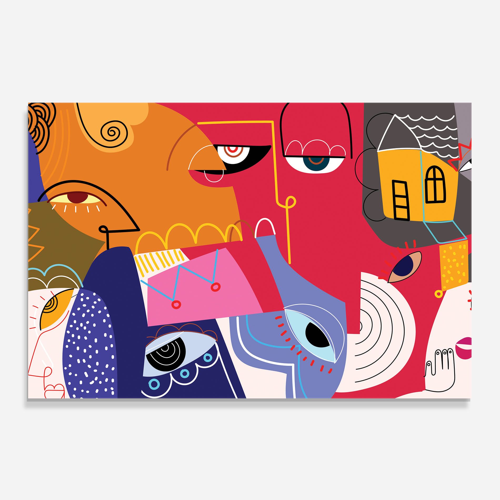 Line Eye Family mockup 0