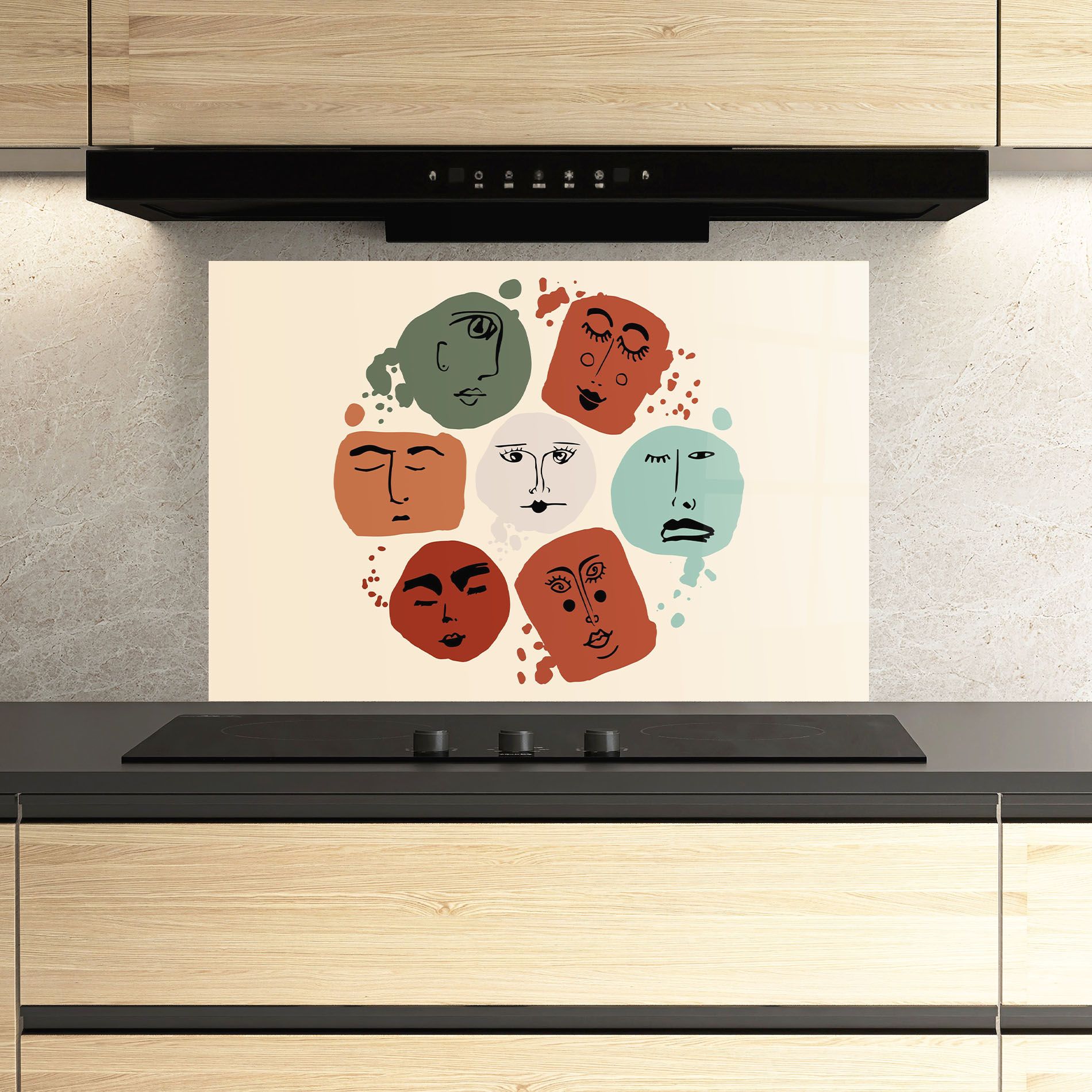 Circle Faces mockup 3