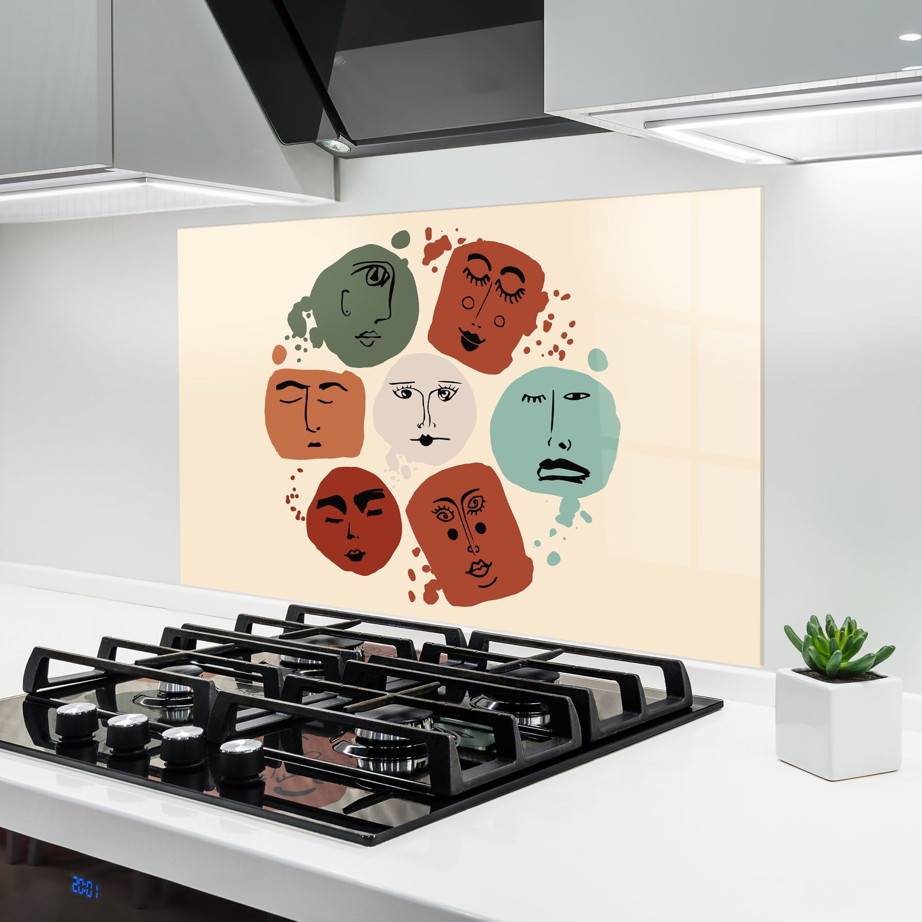 Circle Faces mockup 6