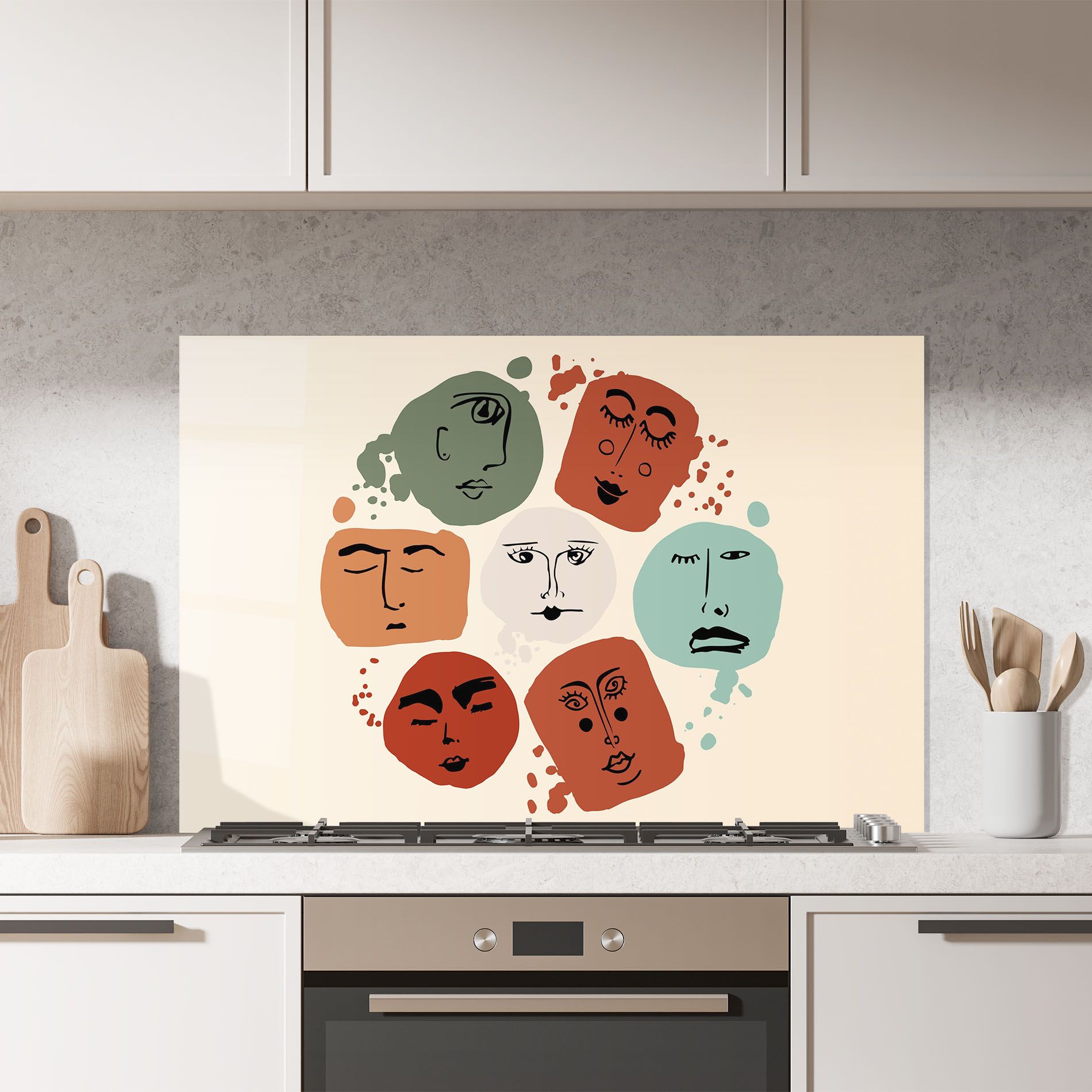 Circle Faces mockup 7