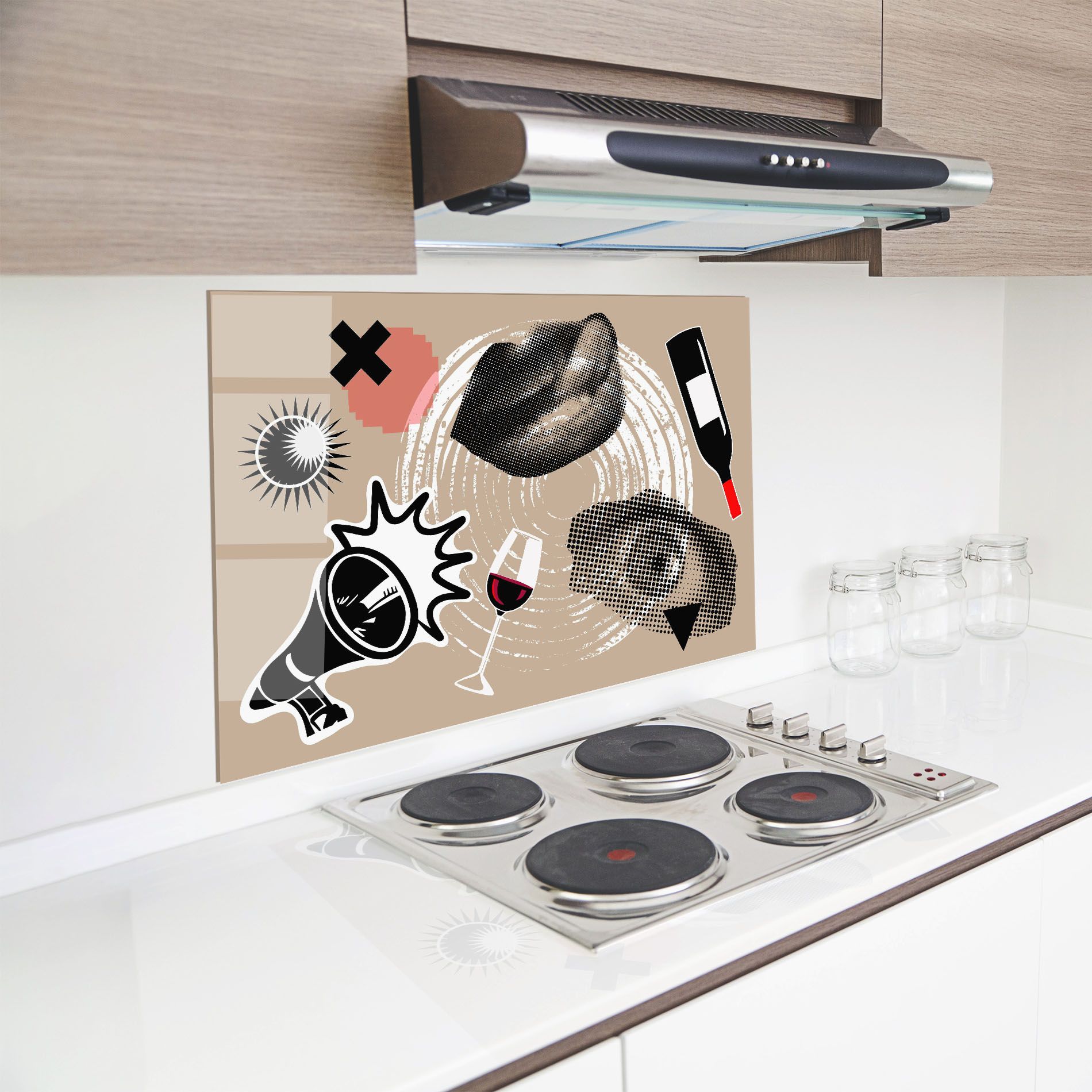 Lips Mouth Collage mockup 8