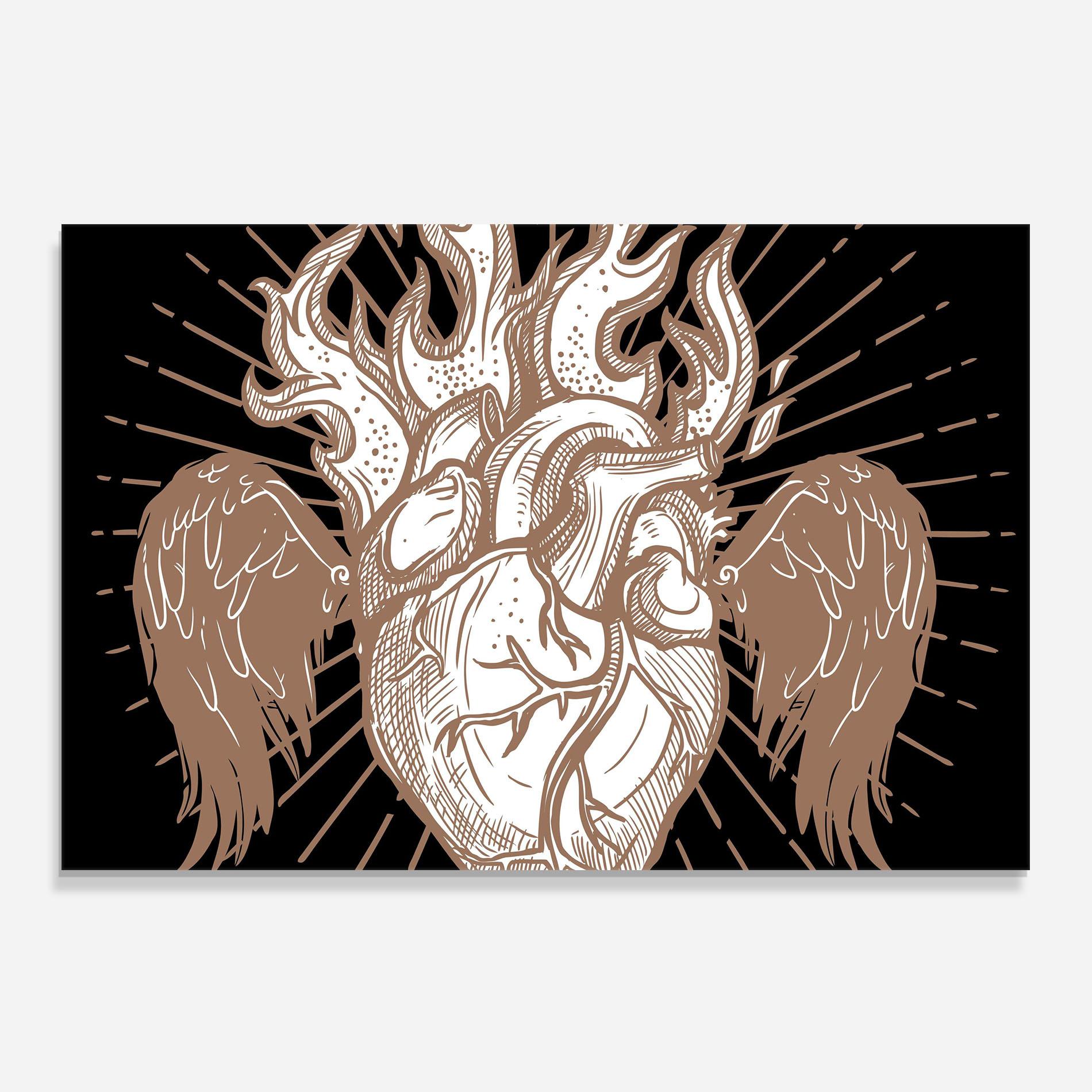 Стъклен панел за кухня Cool Art 01 mockup 0