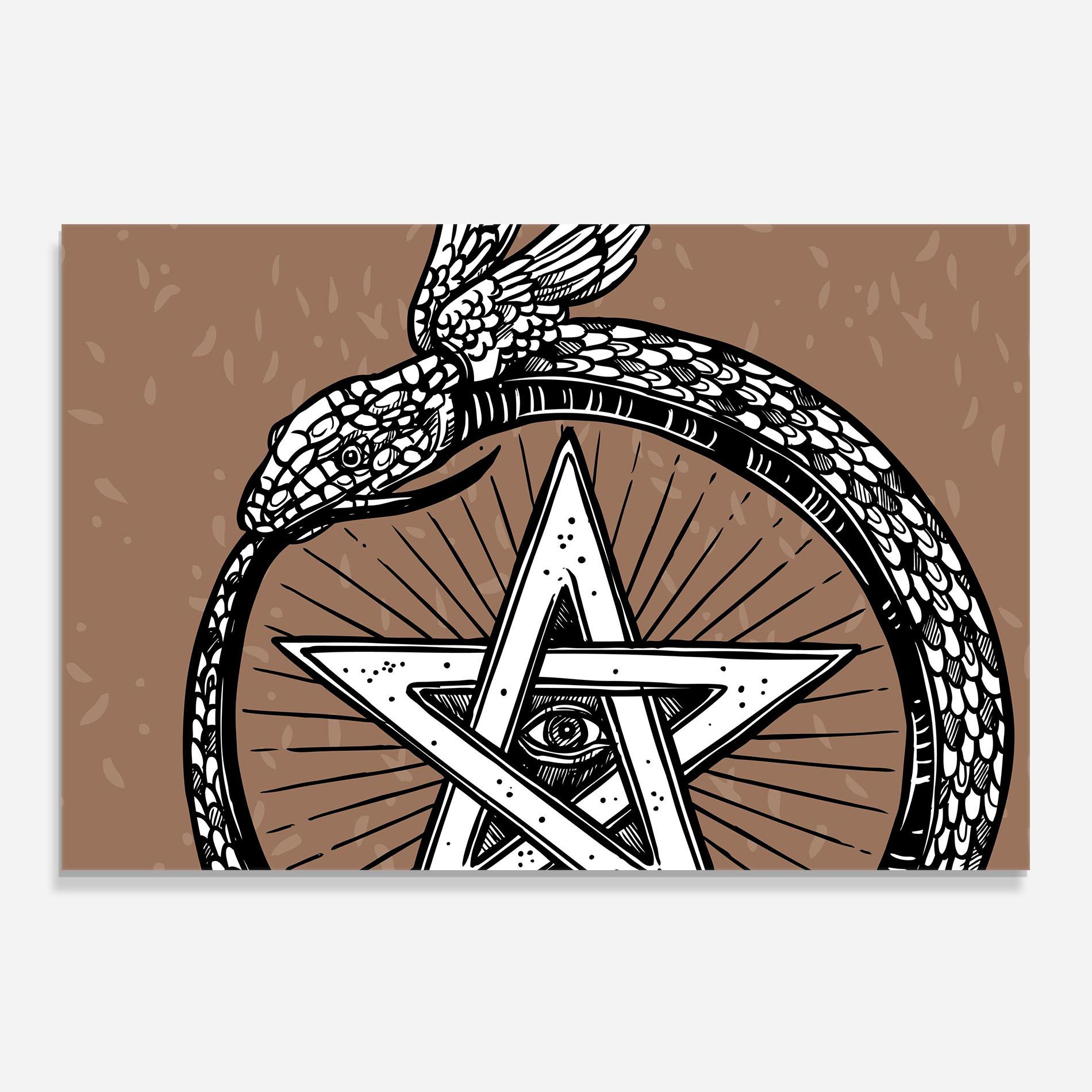 Стъклен панел за кухня Cool Art 04 mockup 0