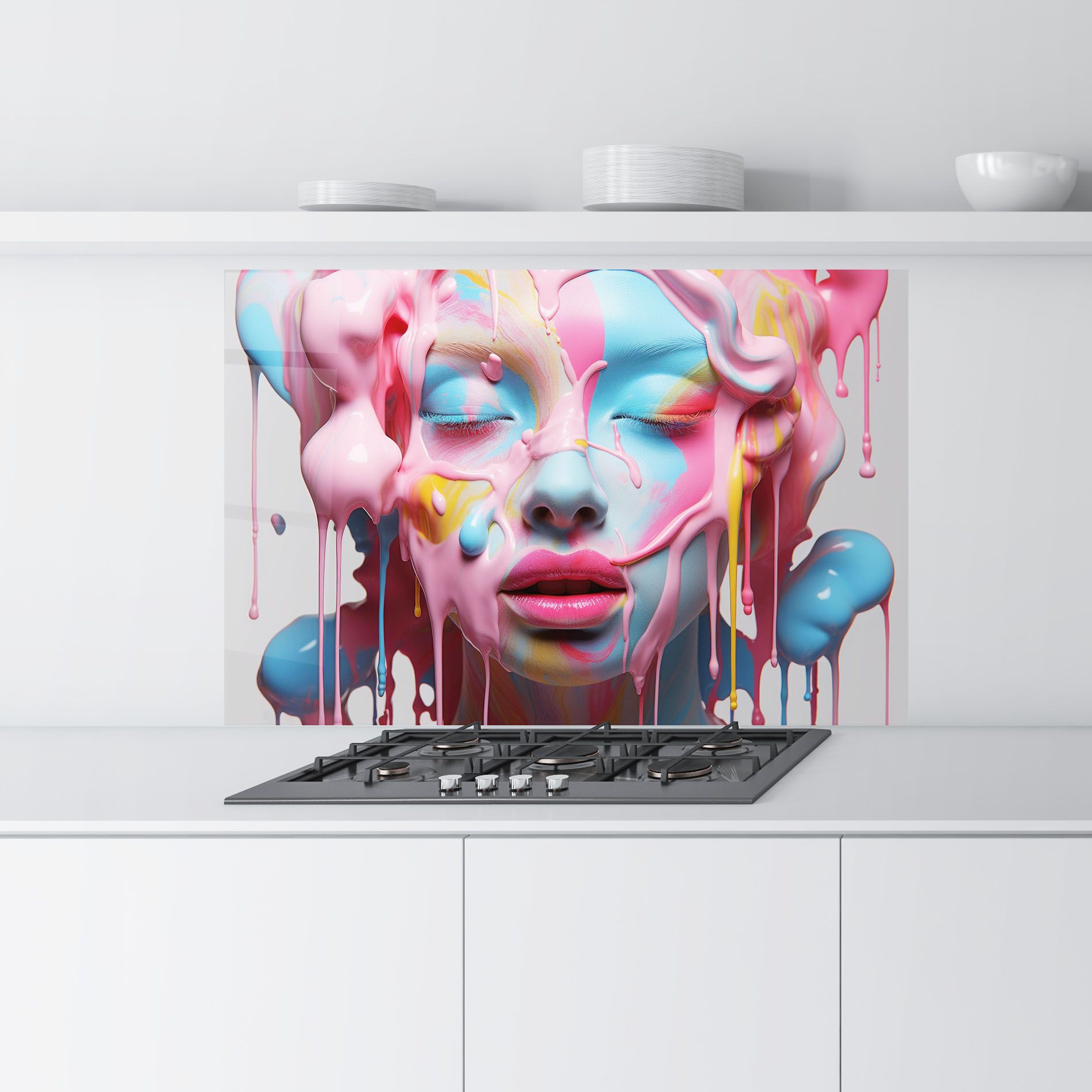 Colorful Face Paint mockup 9