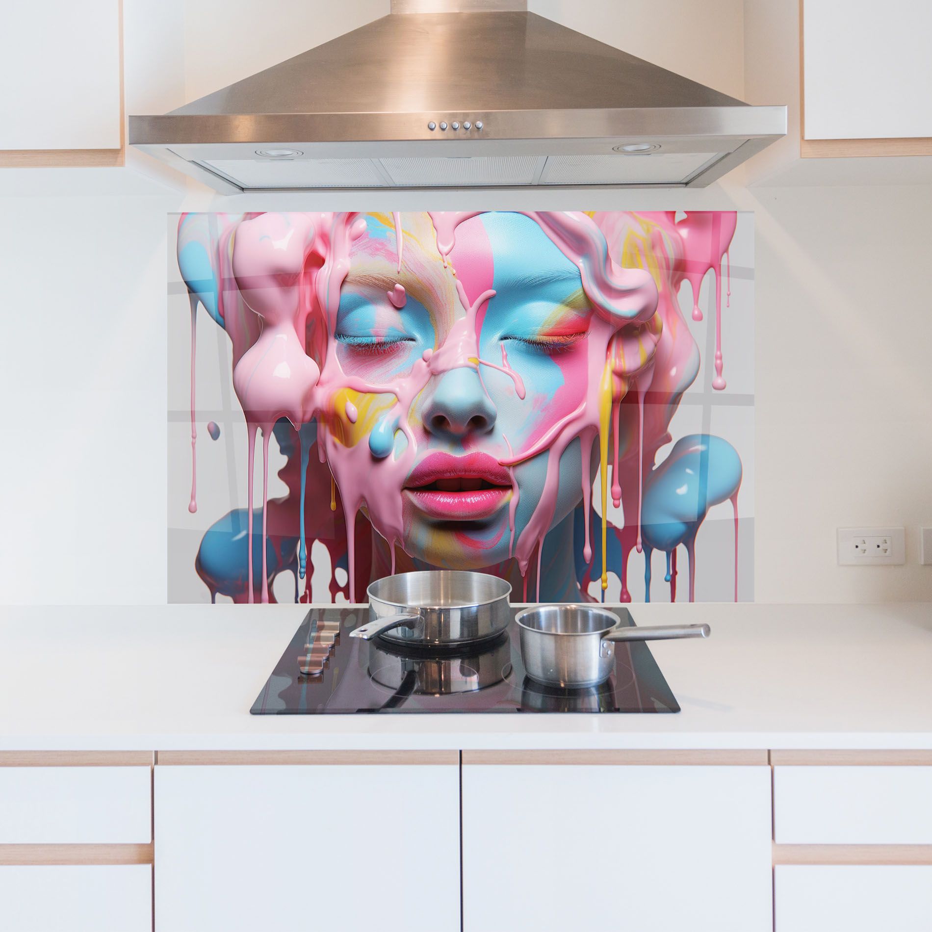 Colorful Face Paint mockup 5