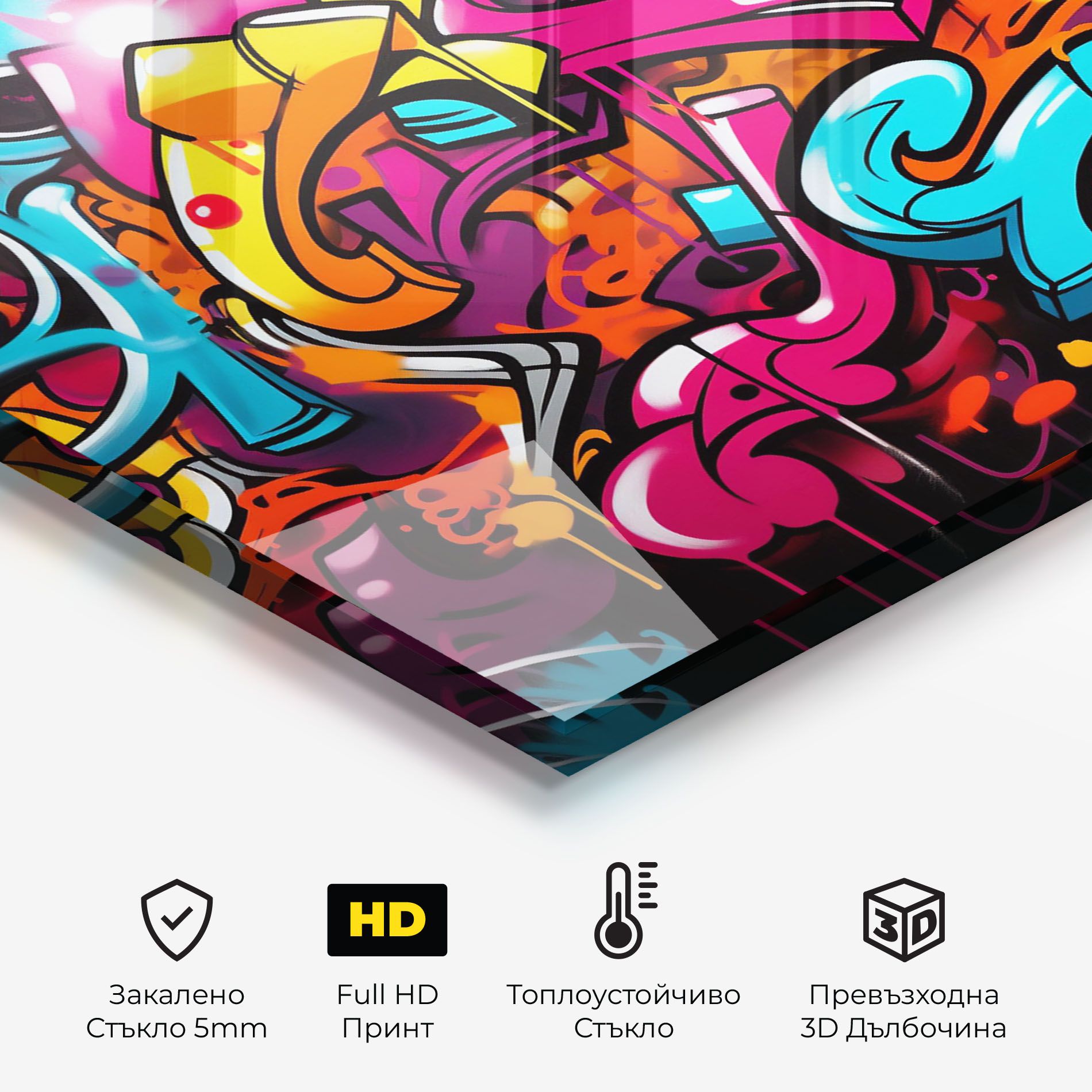 Abstract Graffiti mockup 2
