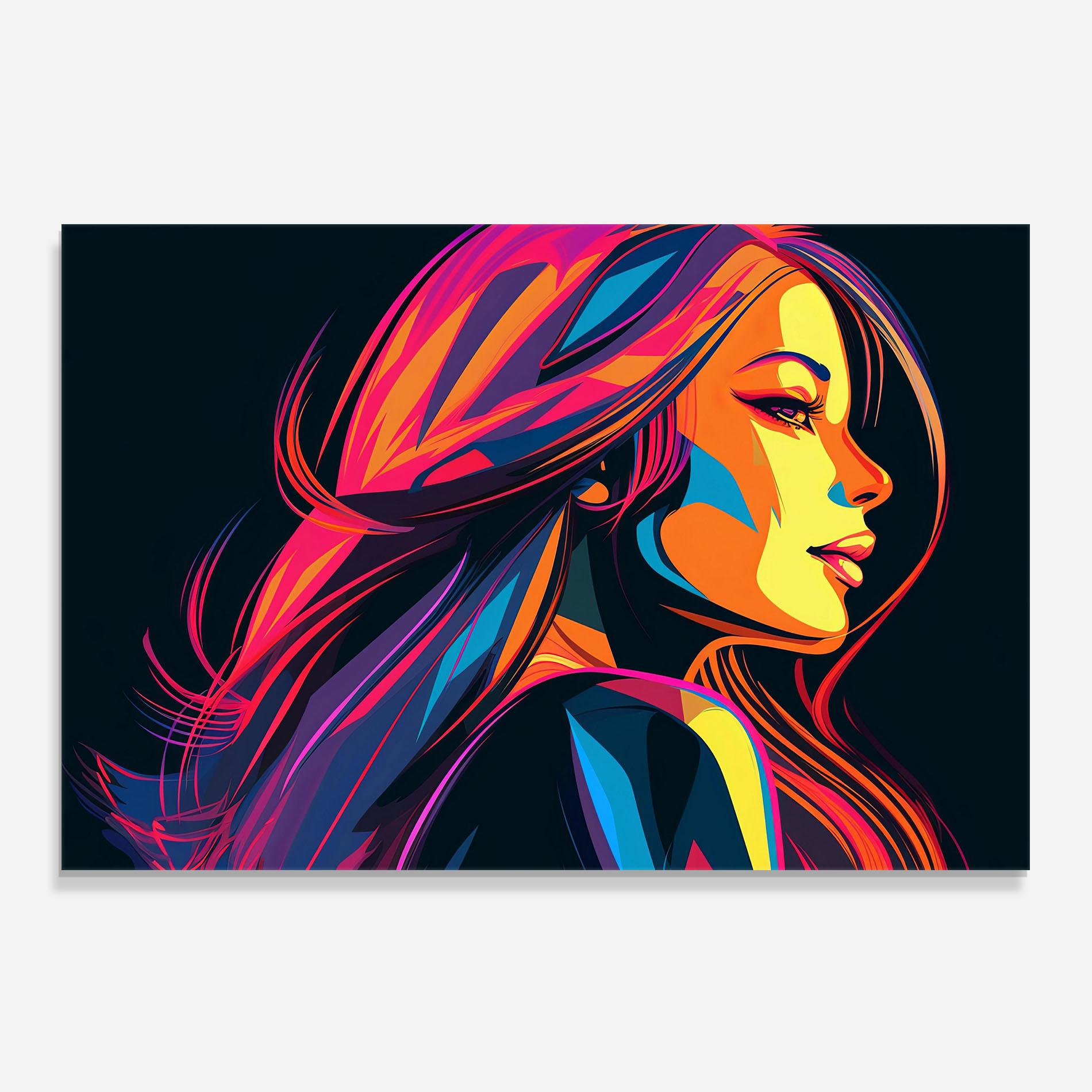 Стъклен панел за кухня Pop Worm Light mockup 0