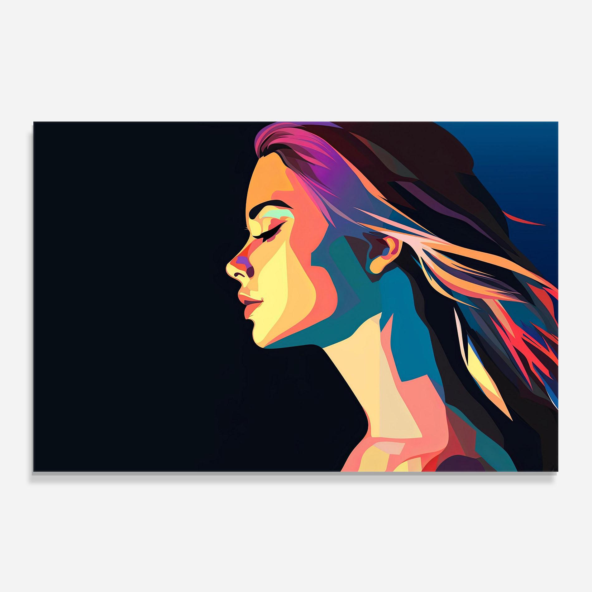 Стъклен панел за кухня Worm Pop Light mockup 0