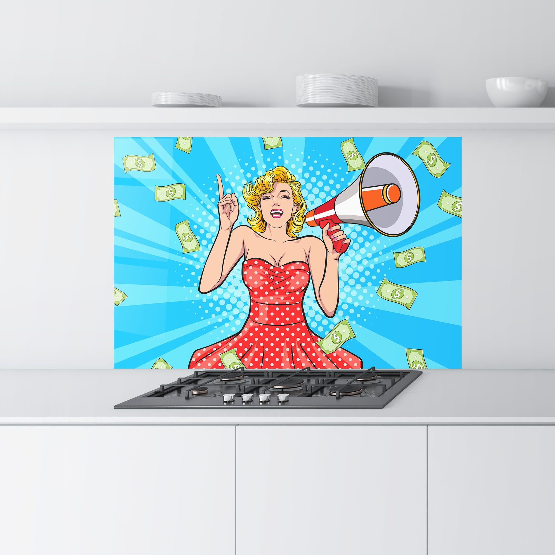 Woman Pop Money mockup 9