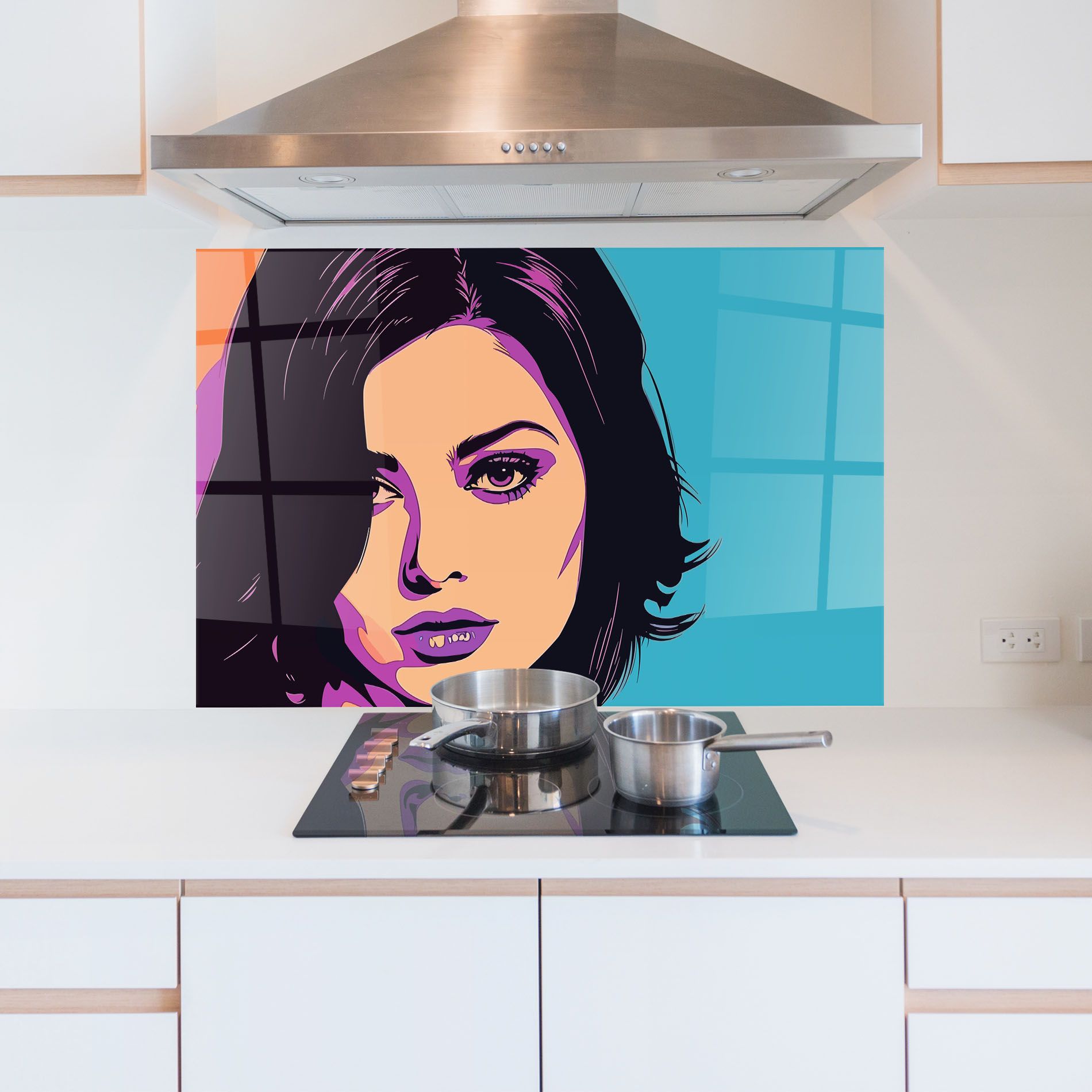 Pop Purple Woman mockup 5