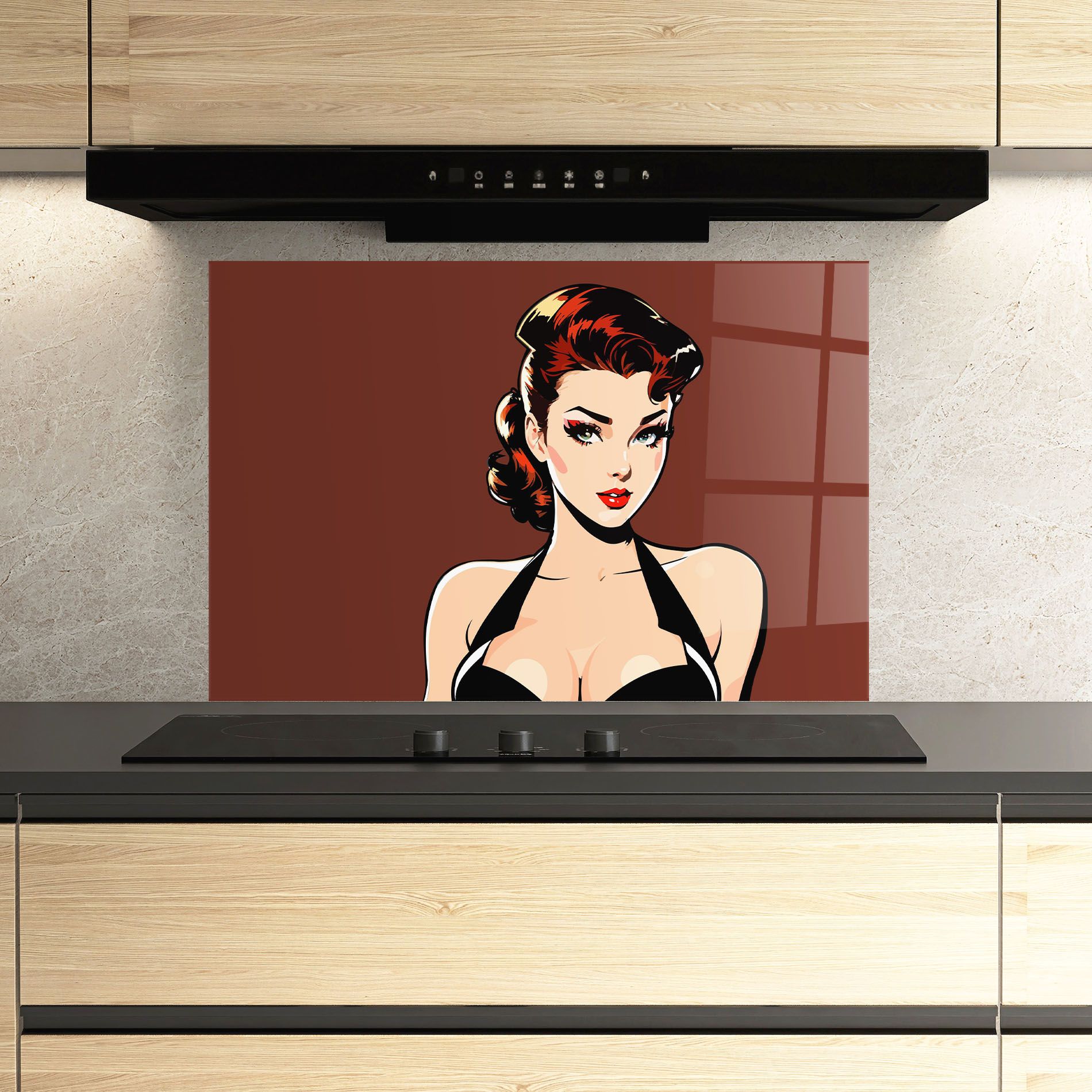 Pop Beautiful Woman mockup 3