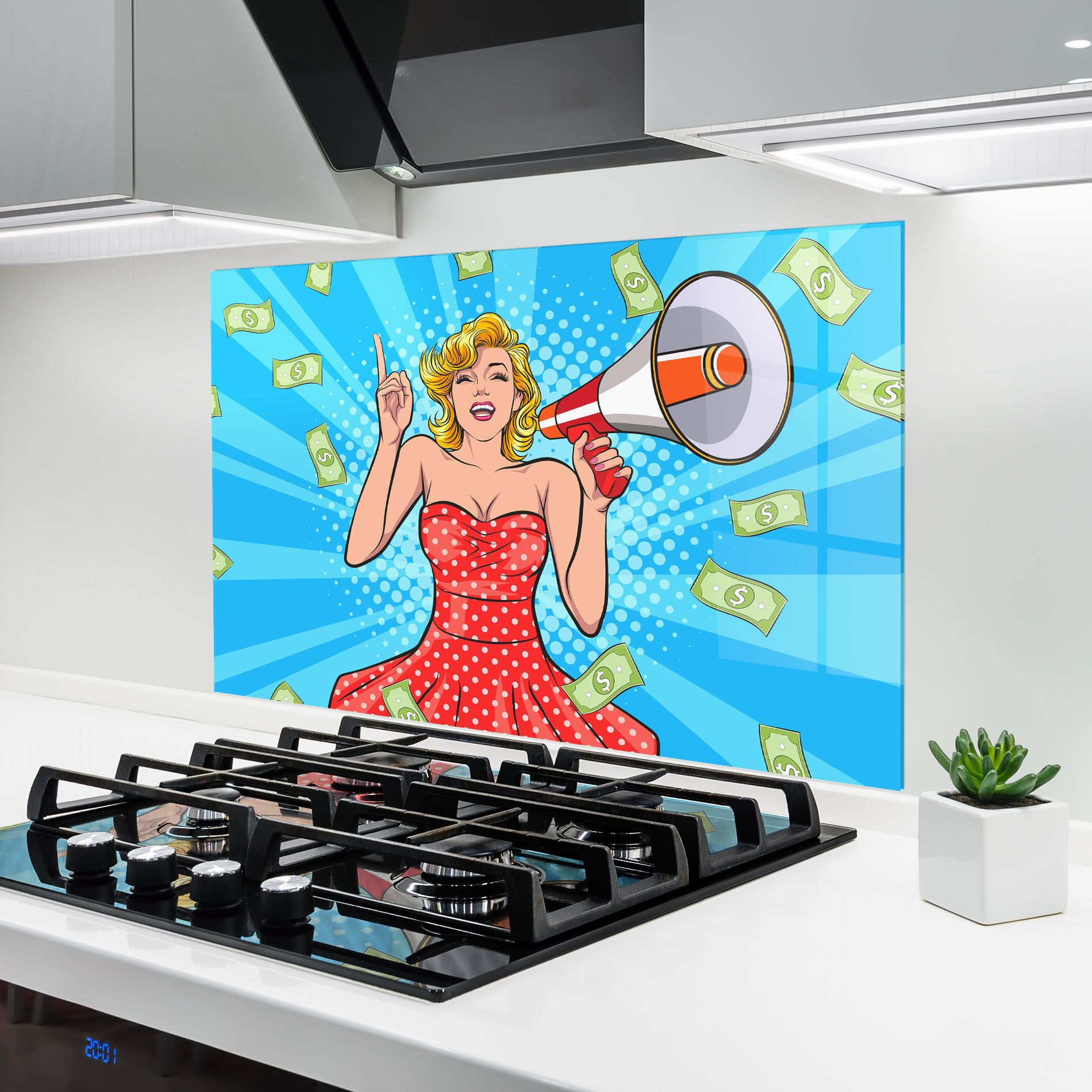 Woman Pop Money mockup 6