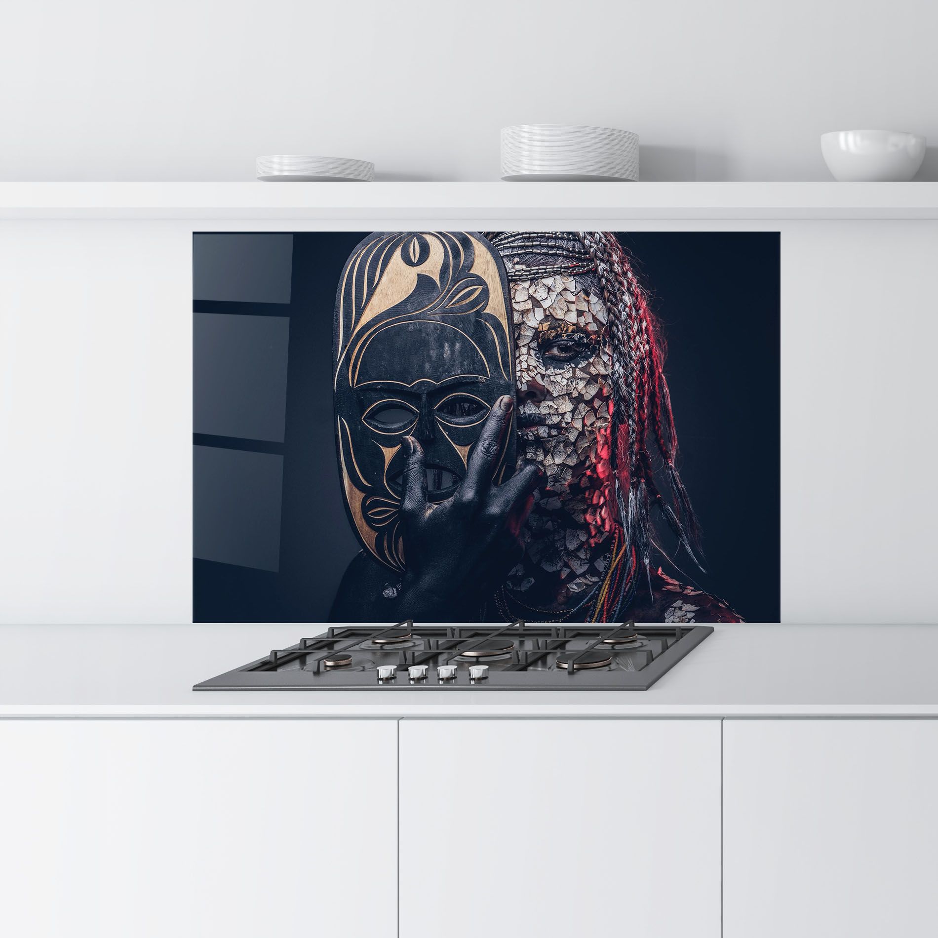 African Tribe Costume mockup 9