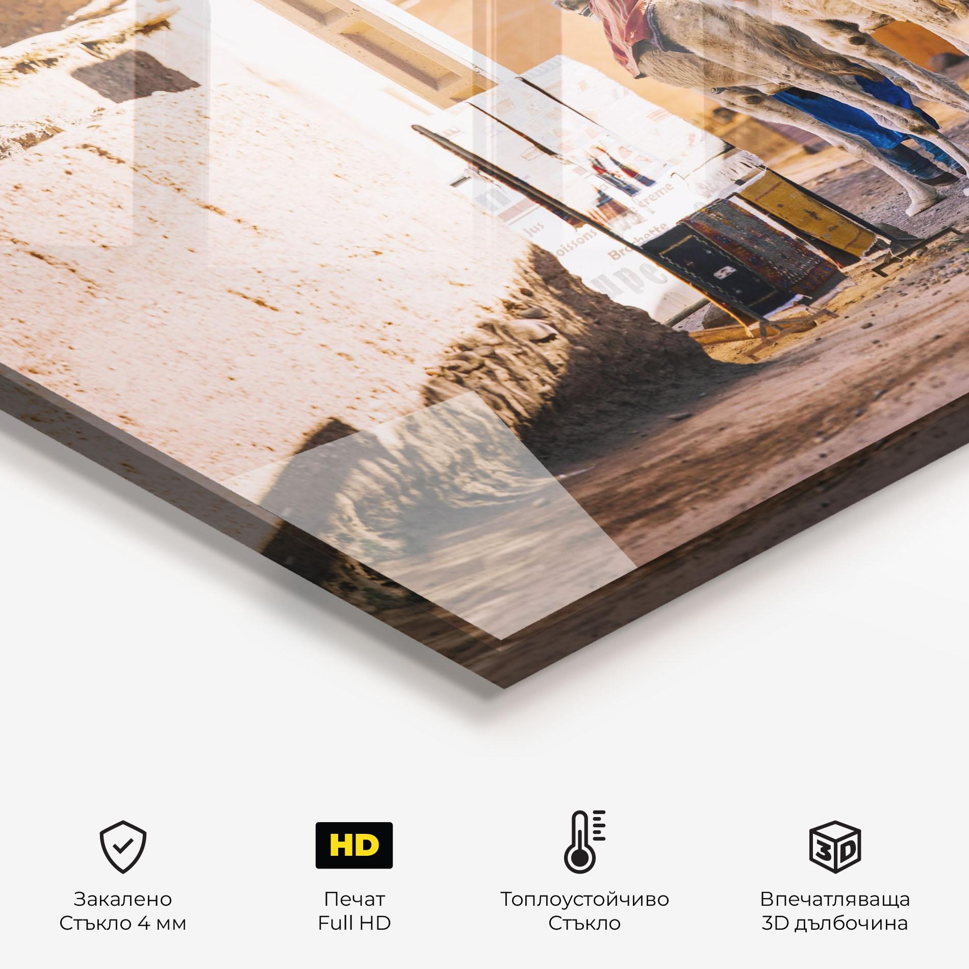 Стъклен панел за кухня Marrakesh mockup 2