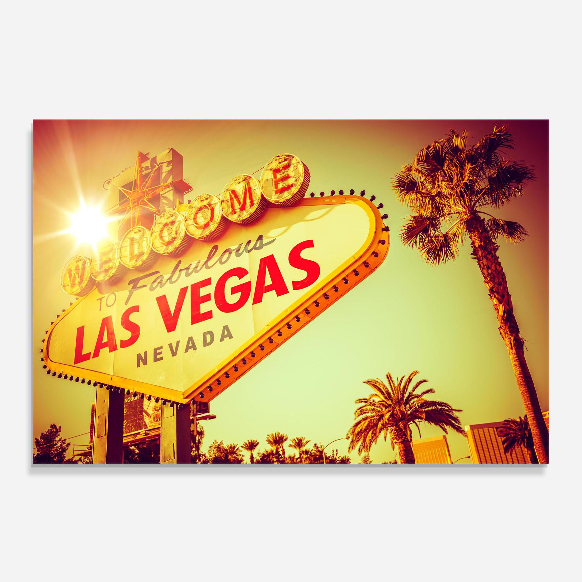 Стъклен панел за кухня Las Vegas Nevada mockup 0