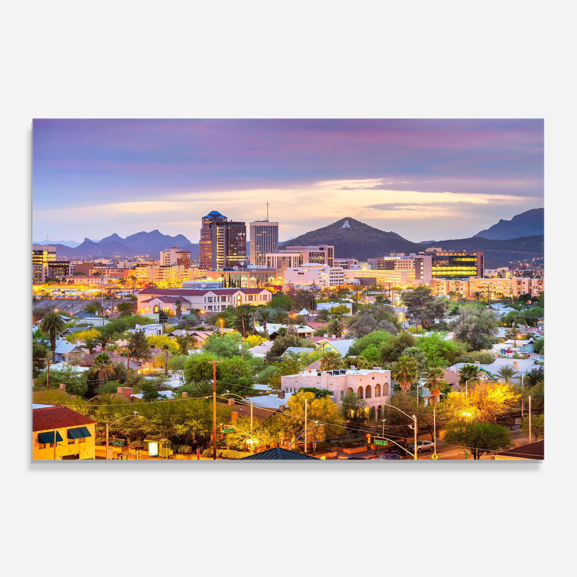 Стъклен панел за кухня Tucson Arizona mockup 0