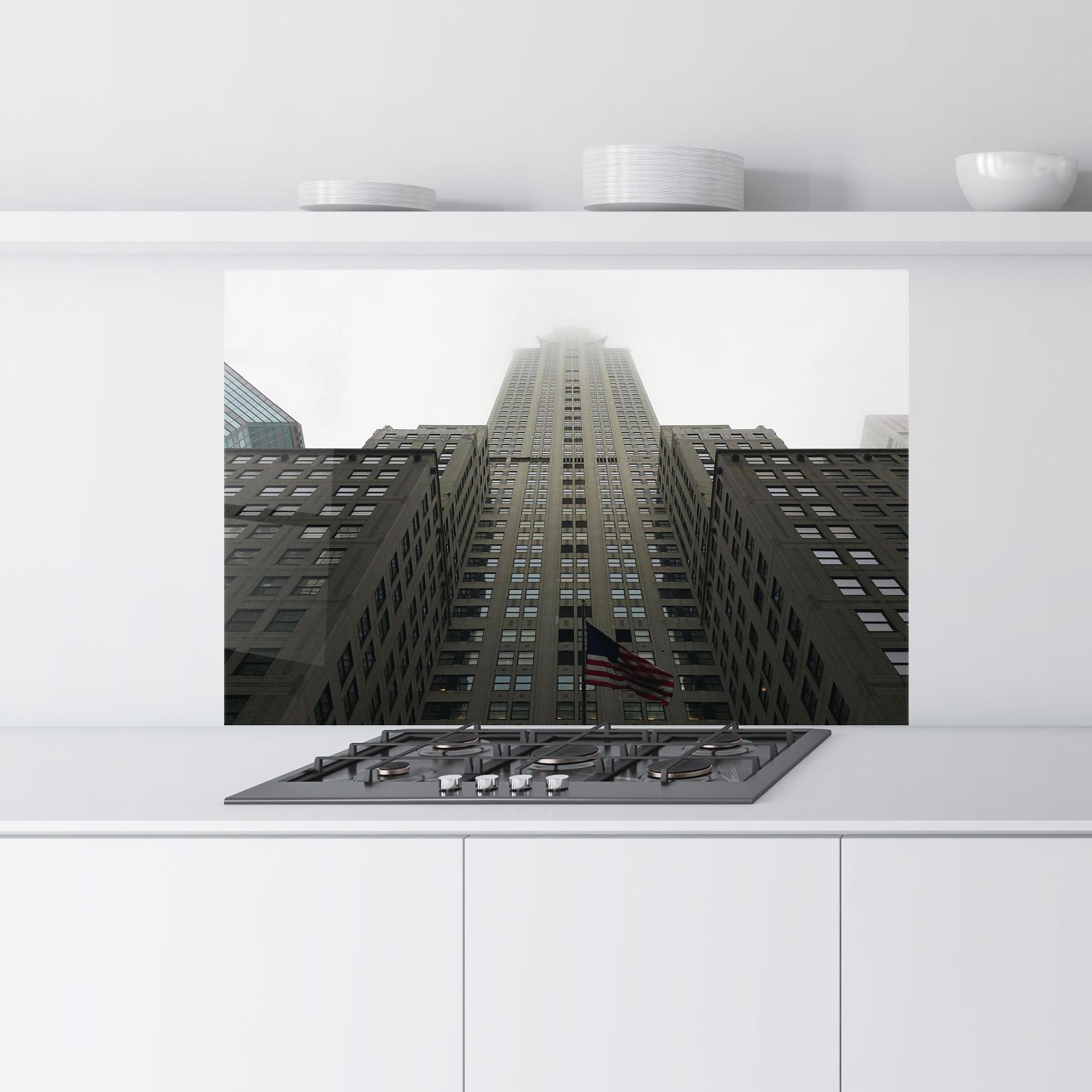 Стъклен панел за кухня New York City Skyscraper mockup 9