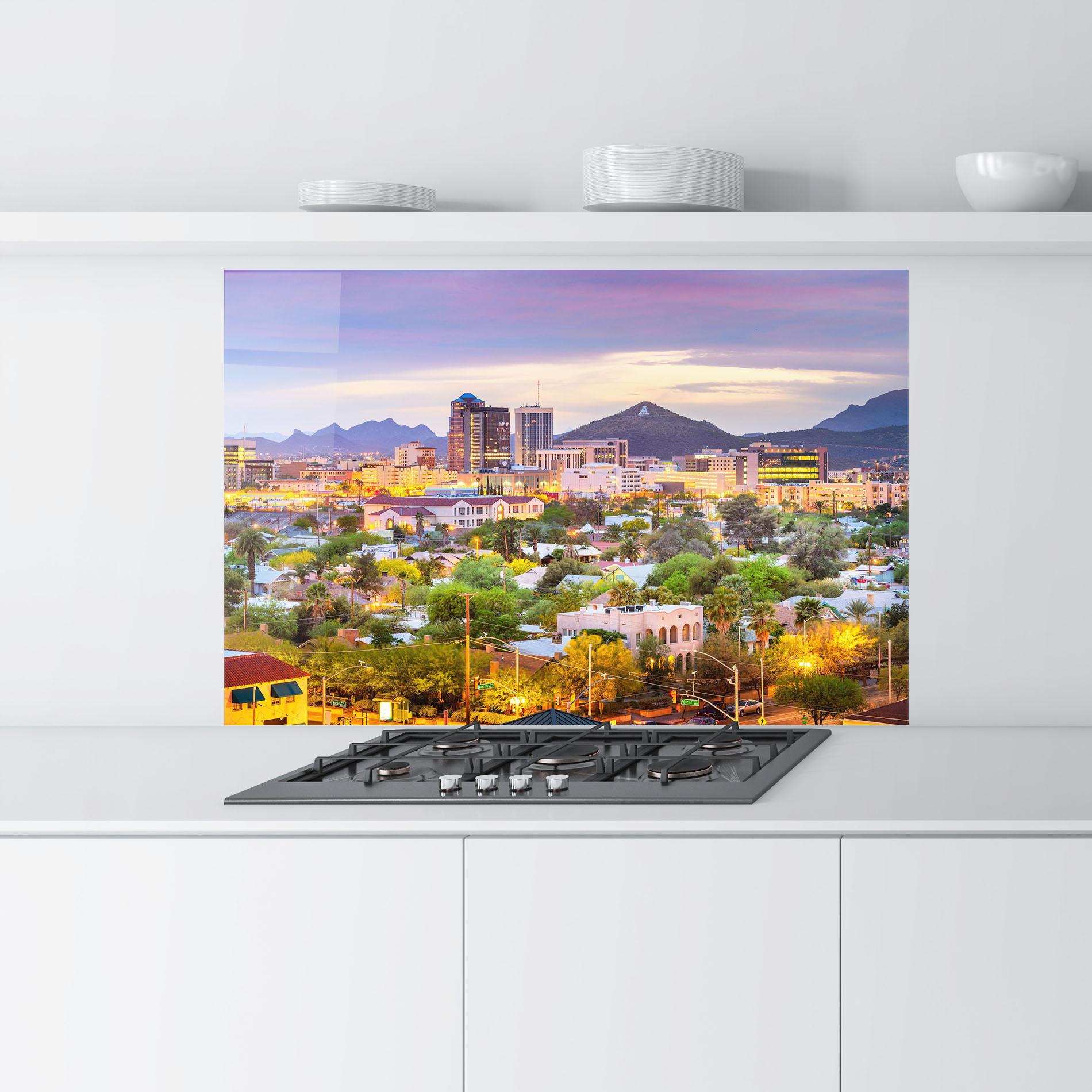 Стъклен панел за кухня Tucson Arizona mockup 9