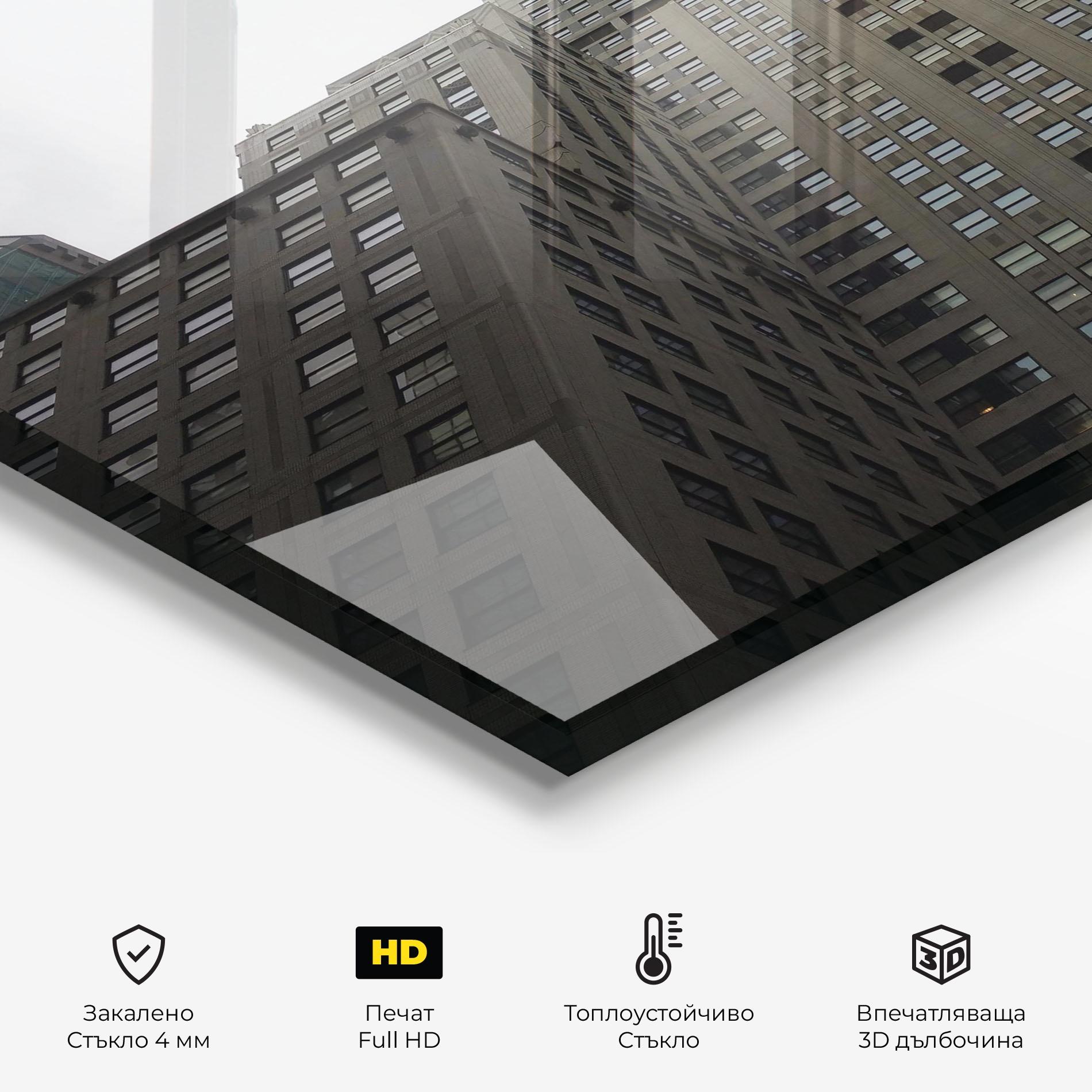 Стъклен панел за кухня New York City Skyscraper mockup 2