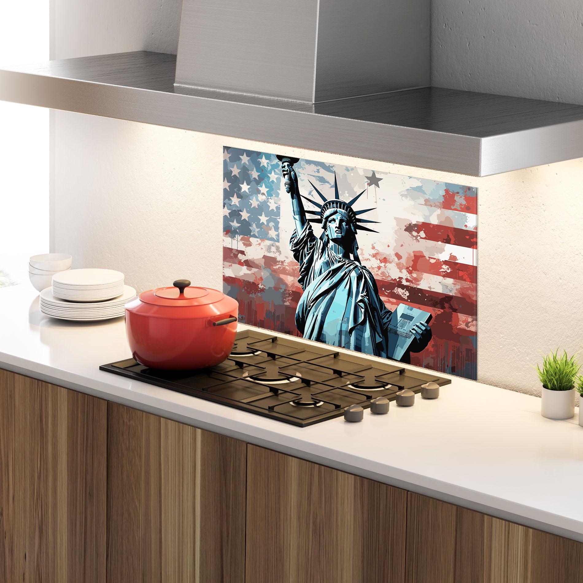 Стъклен панел за кухня Cultural Diversity Art mockup 4