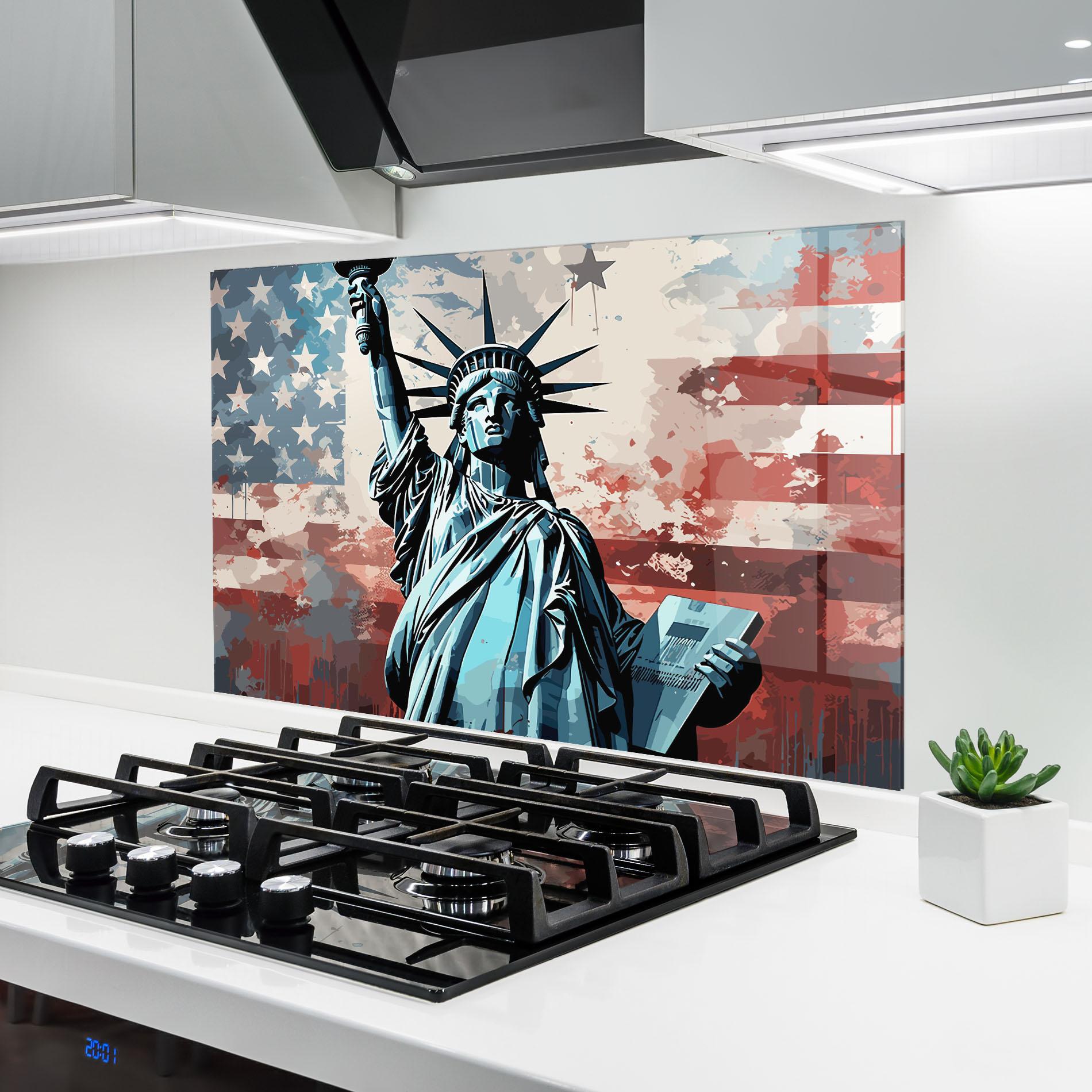 Стъклен панел за кухня Cultural Diversity Art mockup 6