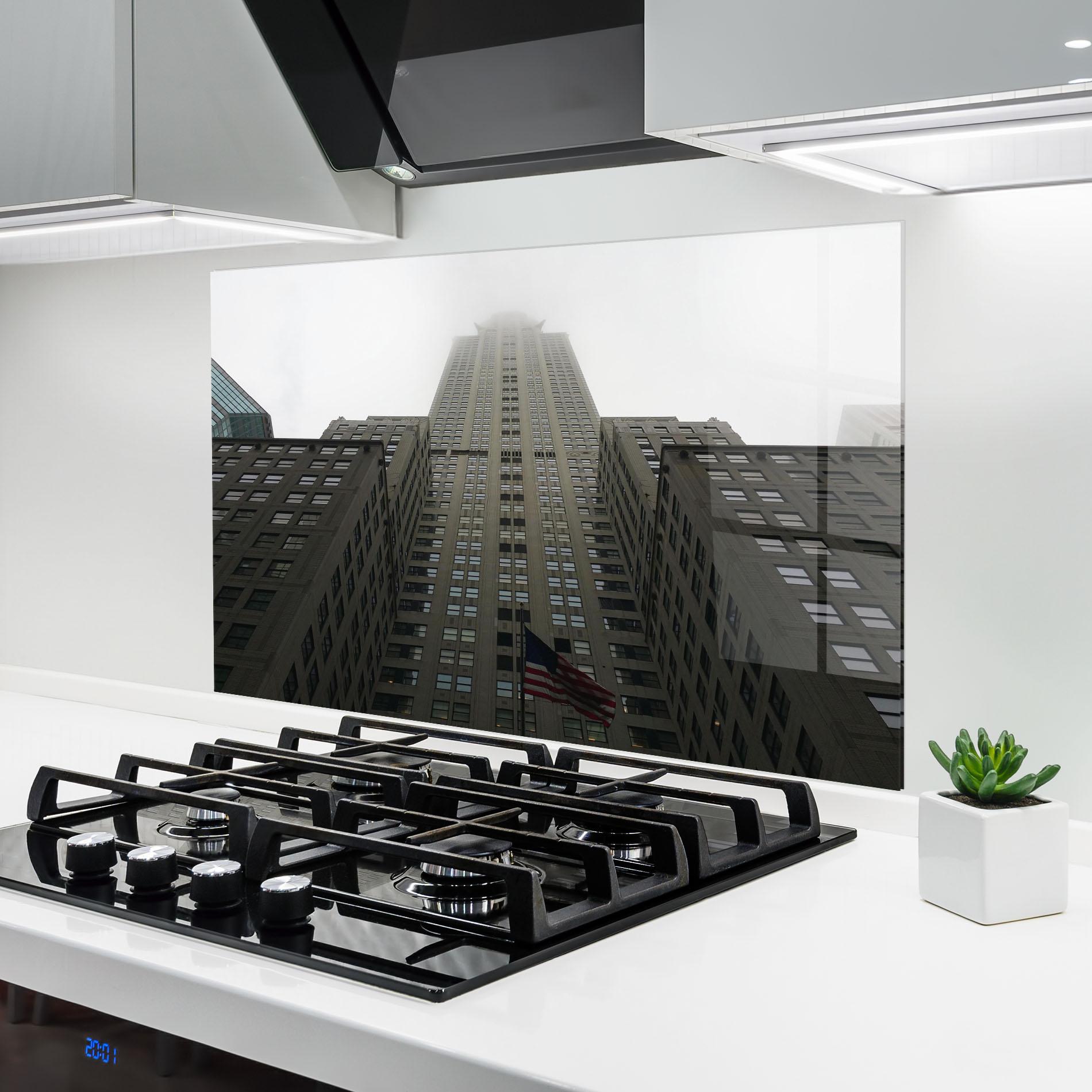 Стъклен панел за кухня New York City Skyscraper mockup 6