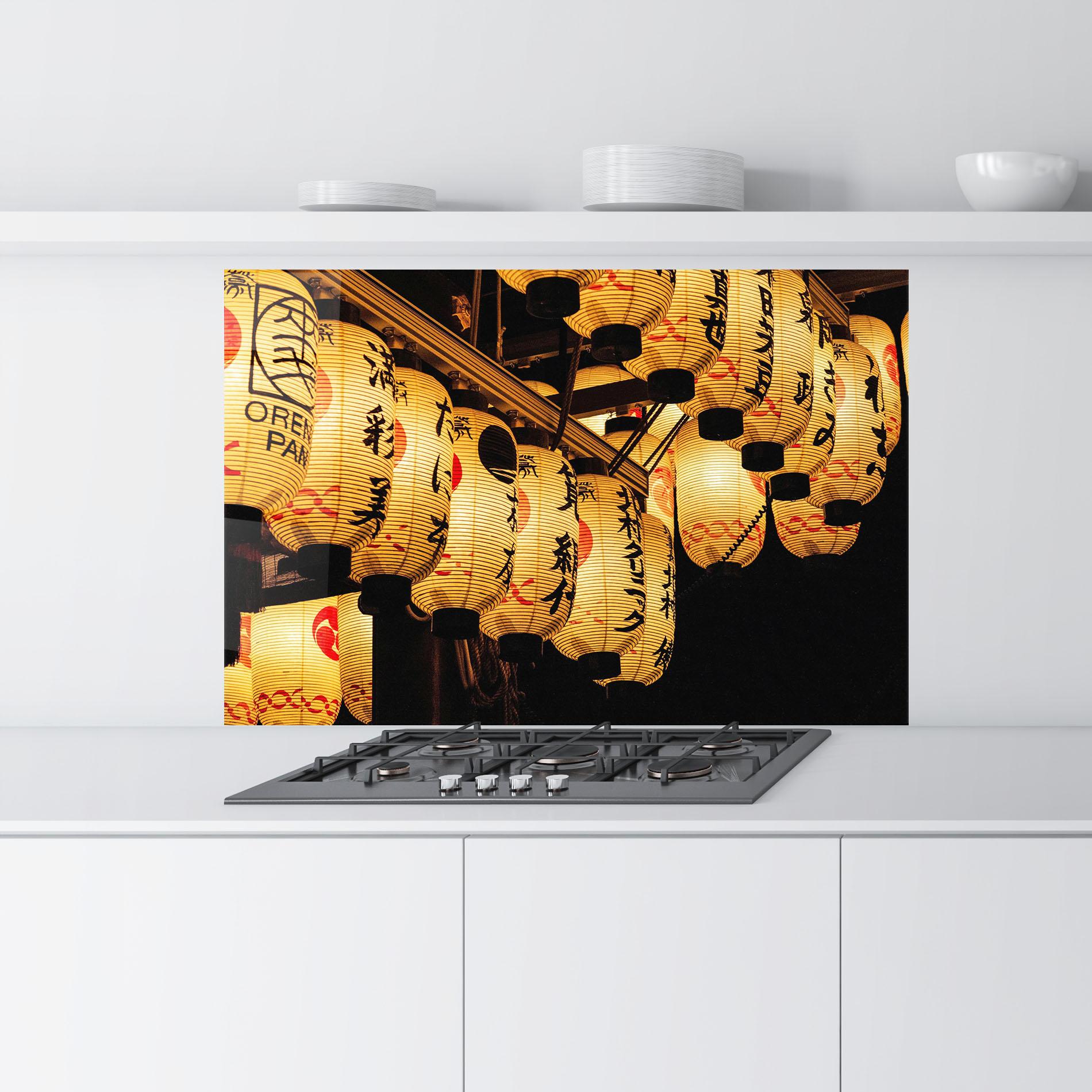 Стъклен панел за кухня Osaka mockup 9