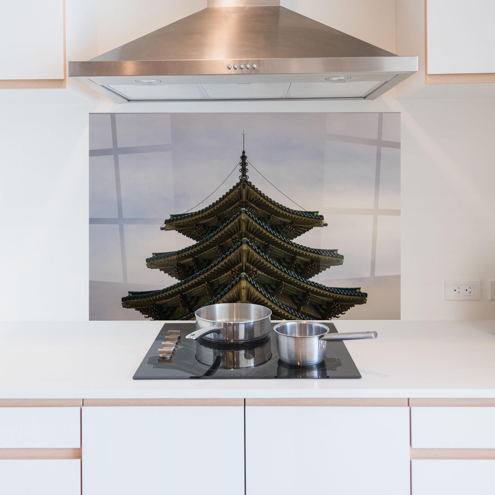 Стъклен панел за кухня Asakusa mockup 5