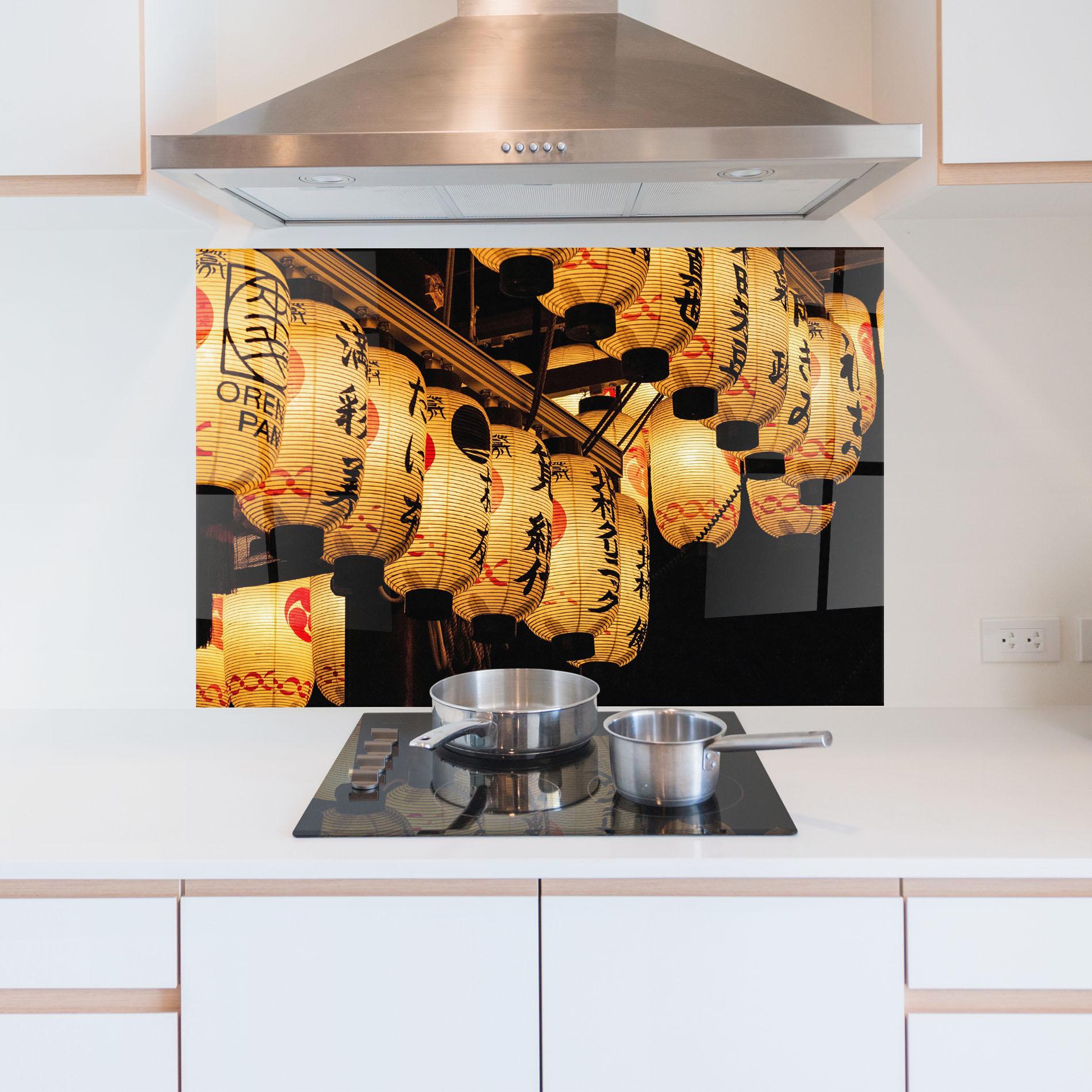 Стъклен панел за кухня Osaka mockup 5