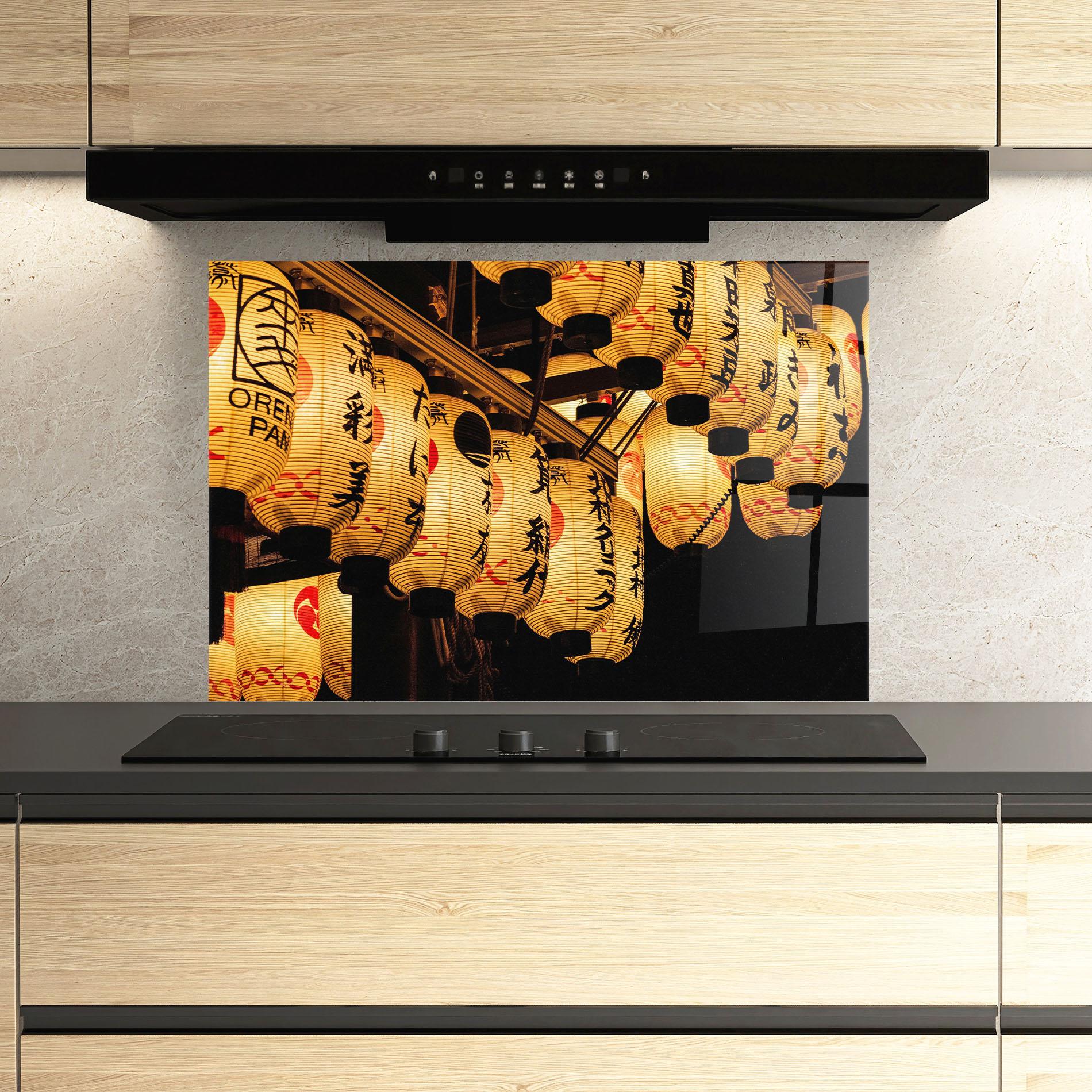 Стъклен панел за кухня Osaka mockup 3