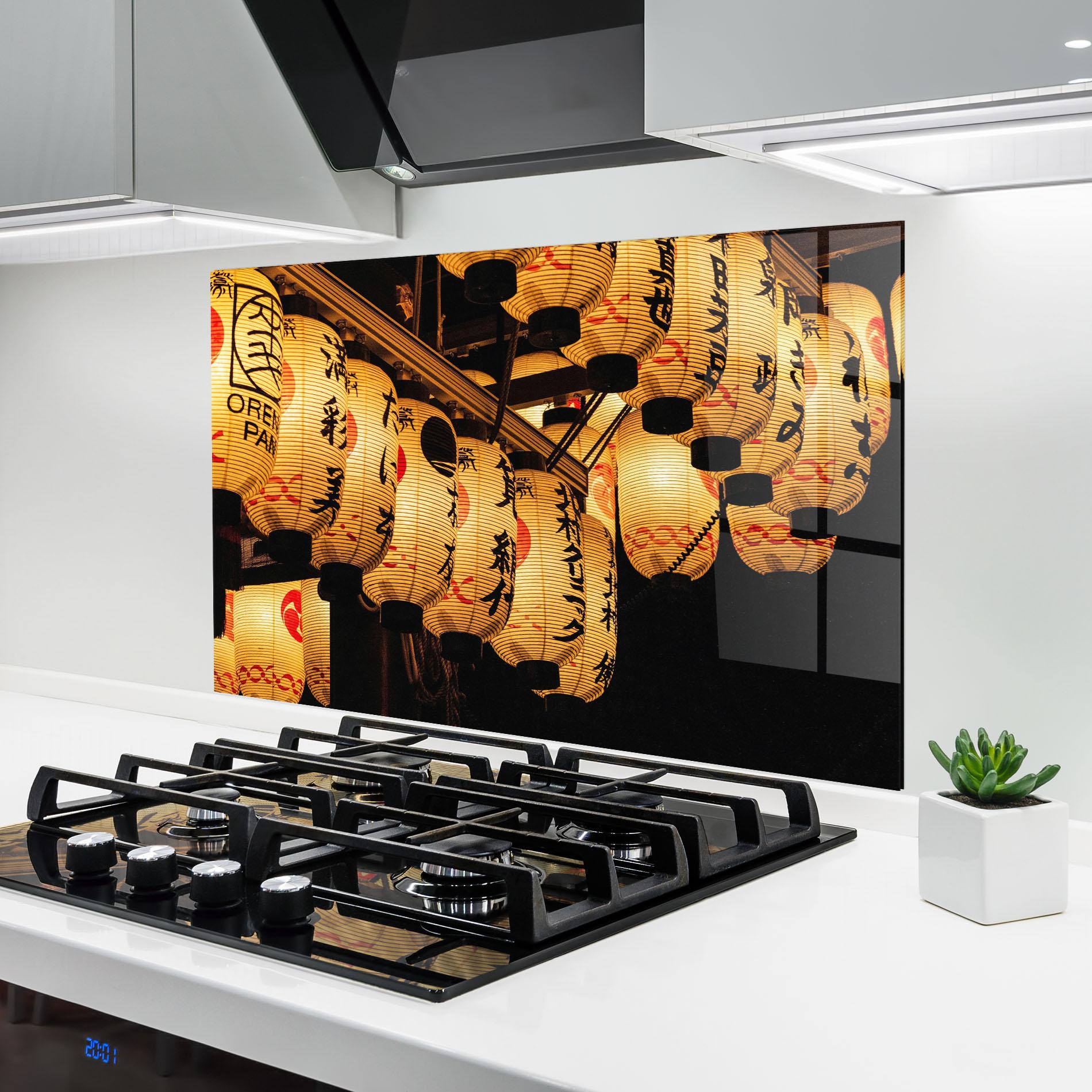 Стъклен панел за кухня Osaka mockup 6